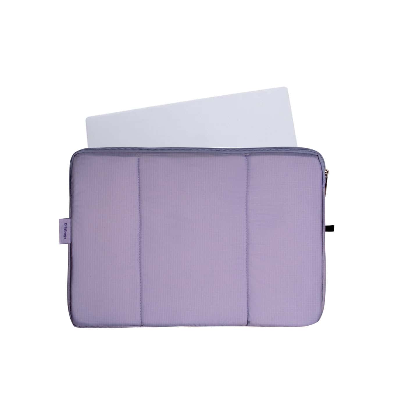 Estuche Laptop Pequeño Citybags Morado Lila 33x23x2