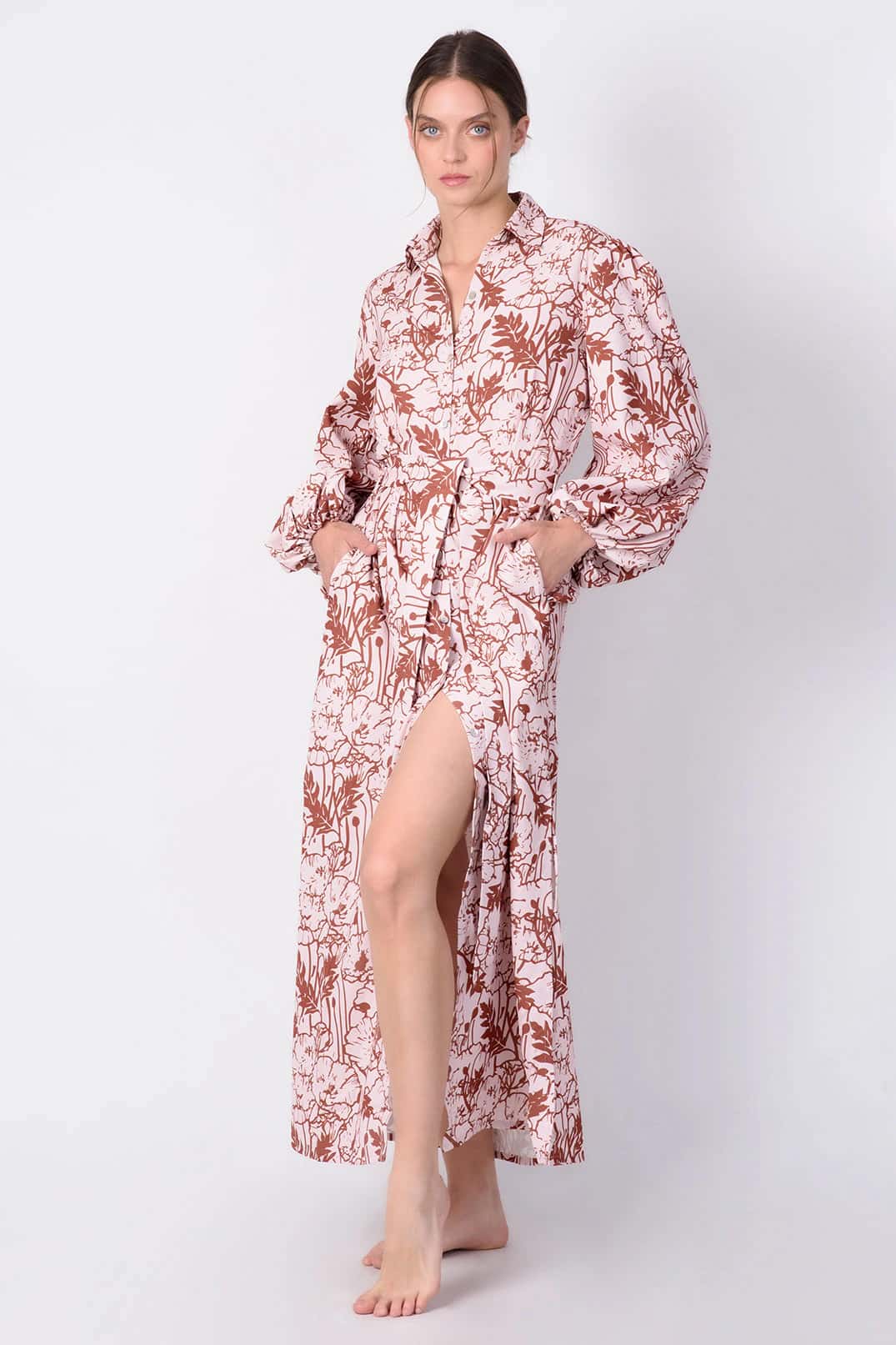 Vestido Amuleto Japonesas Nude