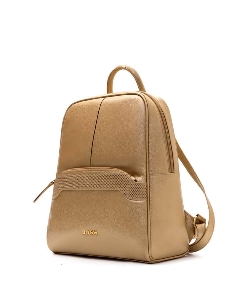 Morral mediano en cuero con grabado para dama REF P2918 - miniatura 2