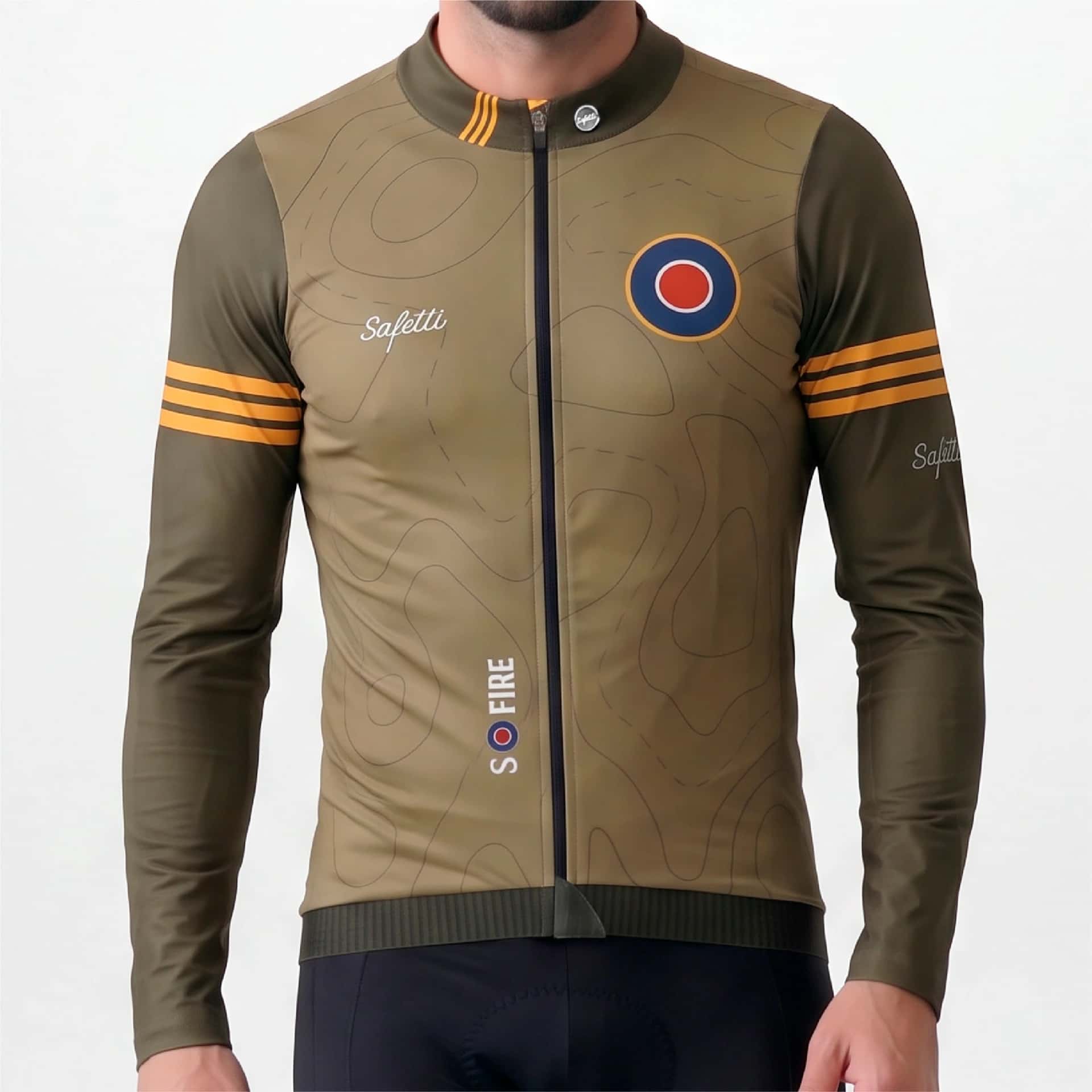 CAMISA CICLISMO MANGA LARGA S-FIRE GREEN PARA HOMBRE - miniatura 4
