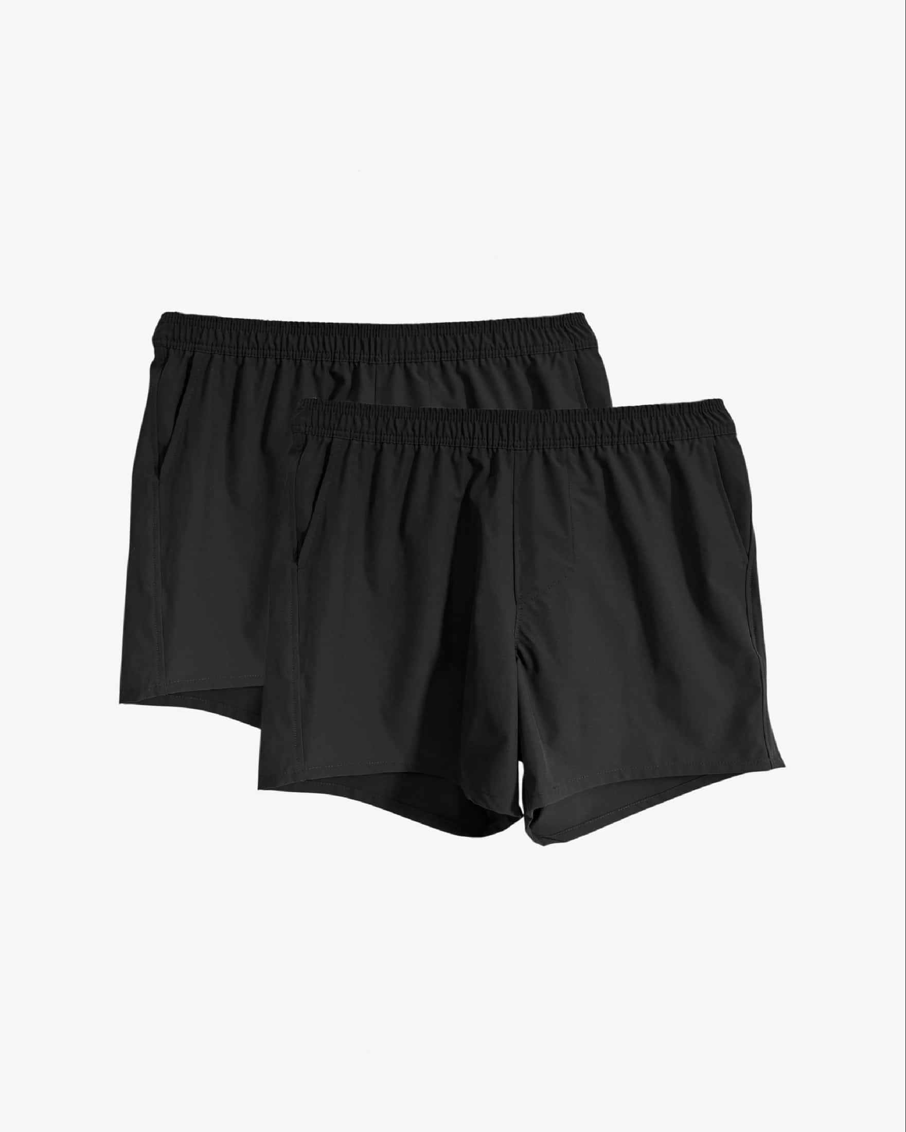 2 x Swim Boxers Pack - Black | Black - miniatura 2