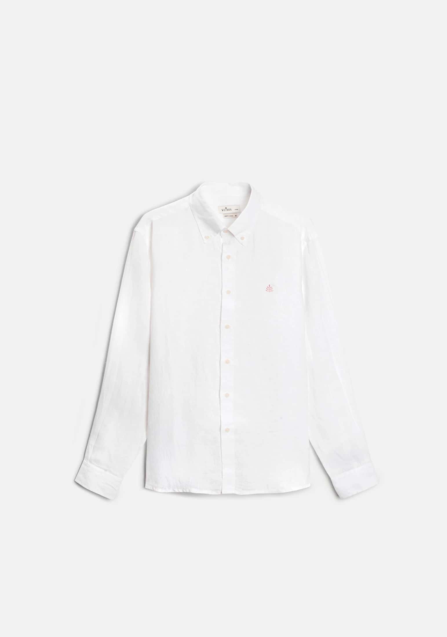 Camisa H CBD Lino L-Ros Blanco - miniatura 1