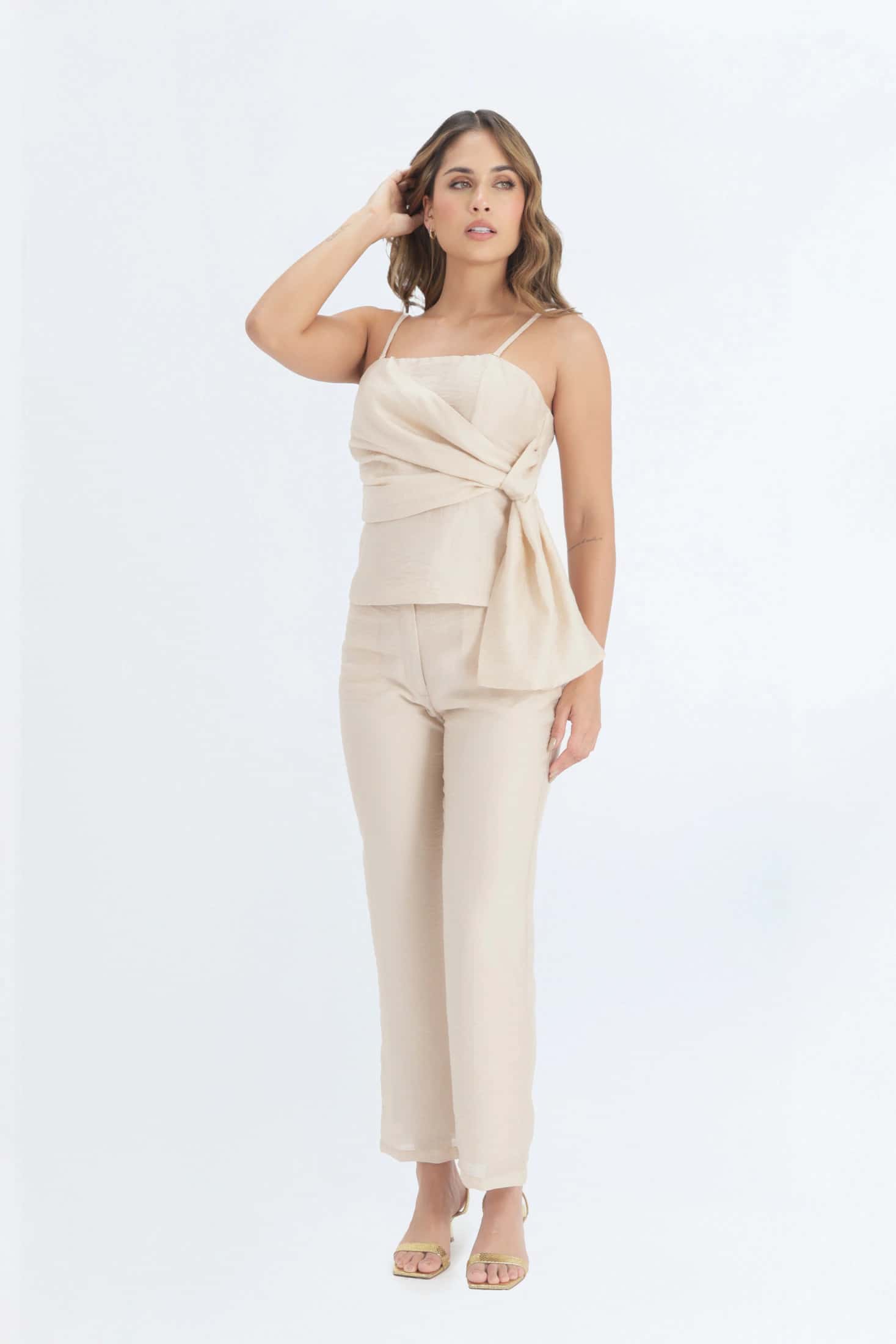 BLUSA NUDO EN FRENTE PARA MUJER 1154075
