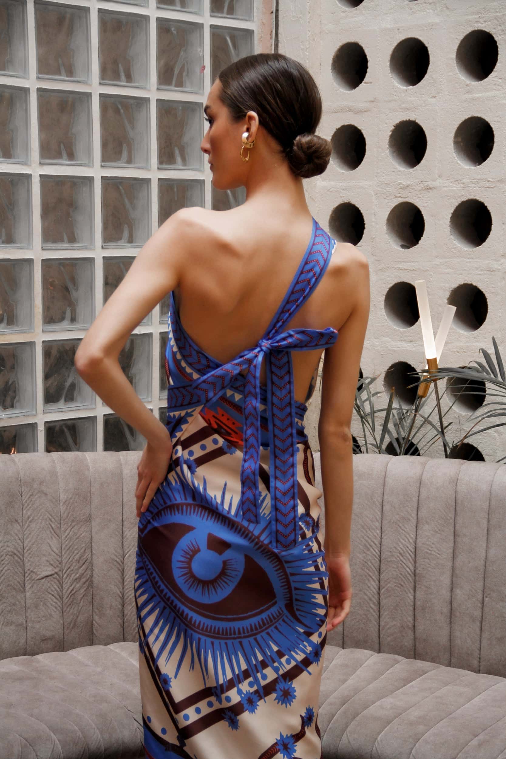 Sari Nazar, Lavanda / Vestido - Falda - miniatura 5