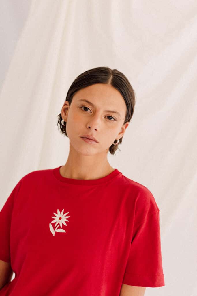 CAMISETA PRIMAVERA ROJA - miniatura 2