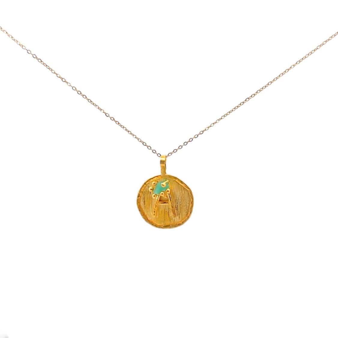Medallon Tell me More Necklace