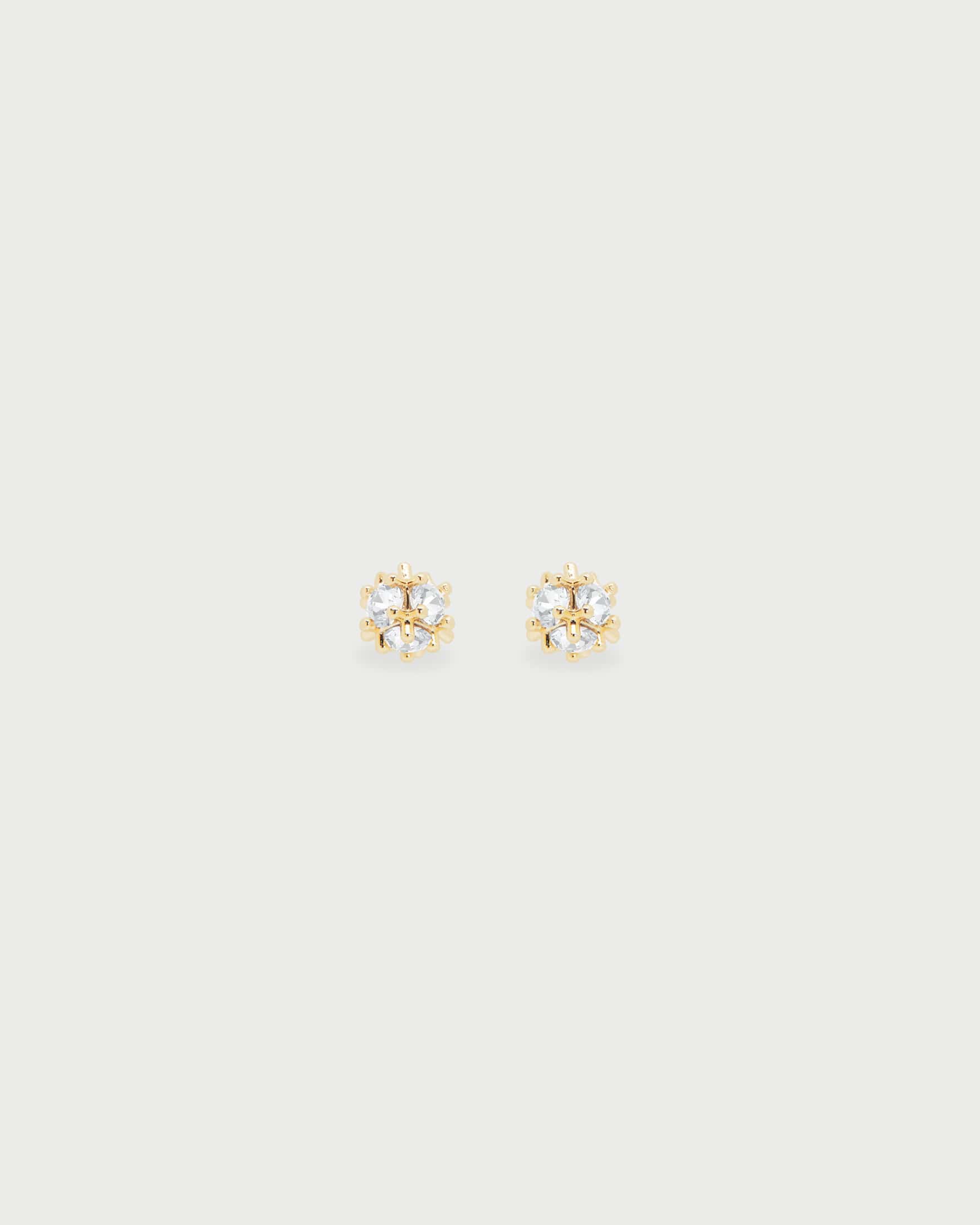 Aretes Cubo Cristal