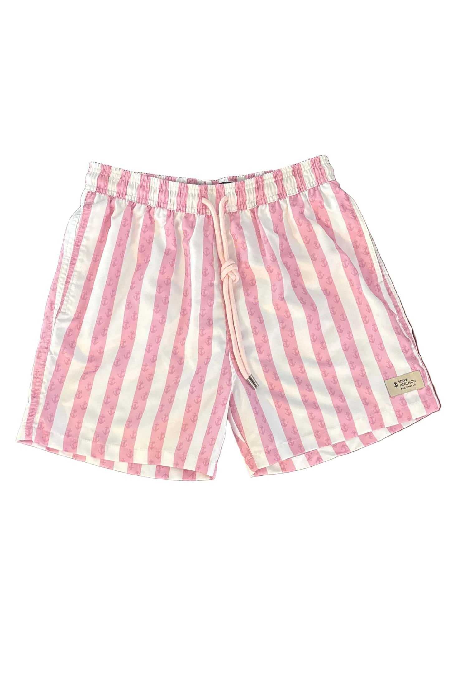 Pantaloneta rayas rosadas y blancas