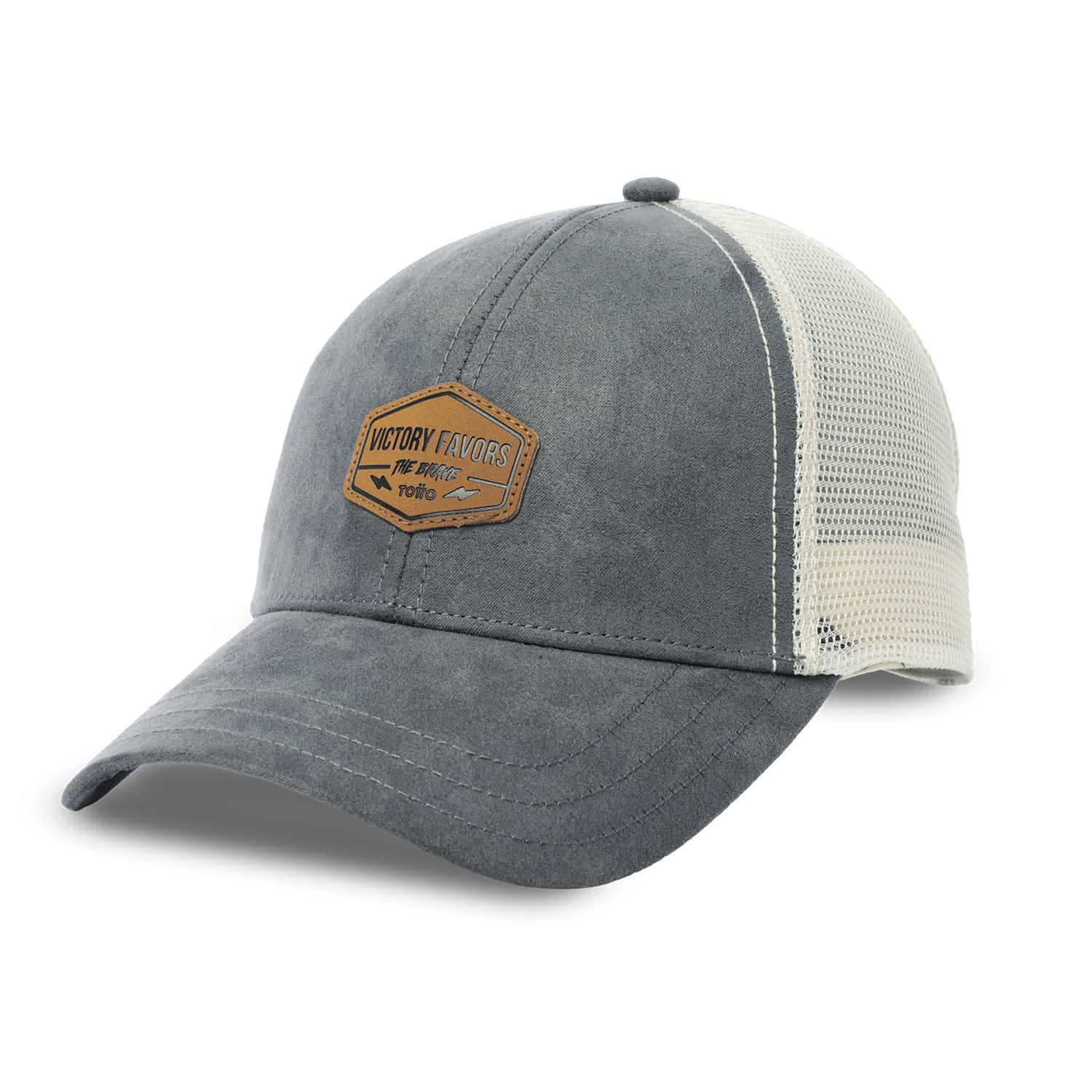 Gorra Camionera Voltty color Gris/Blanca/