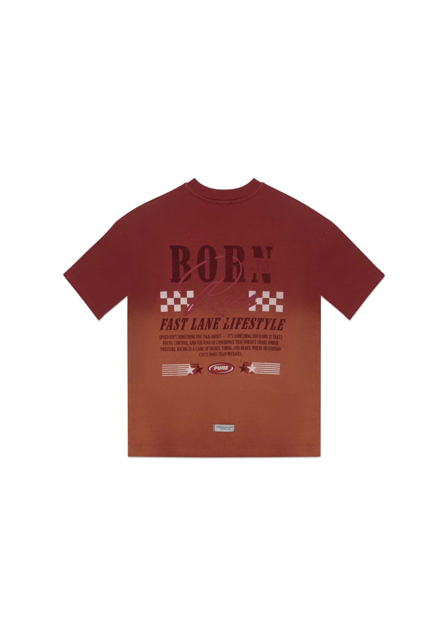 Overdrive Washed Clay red T-Shirt