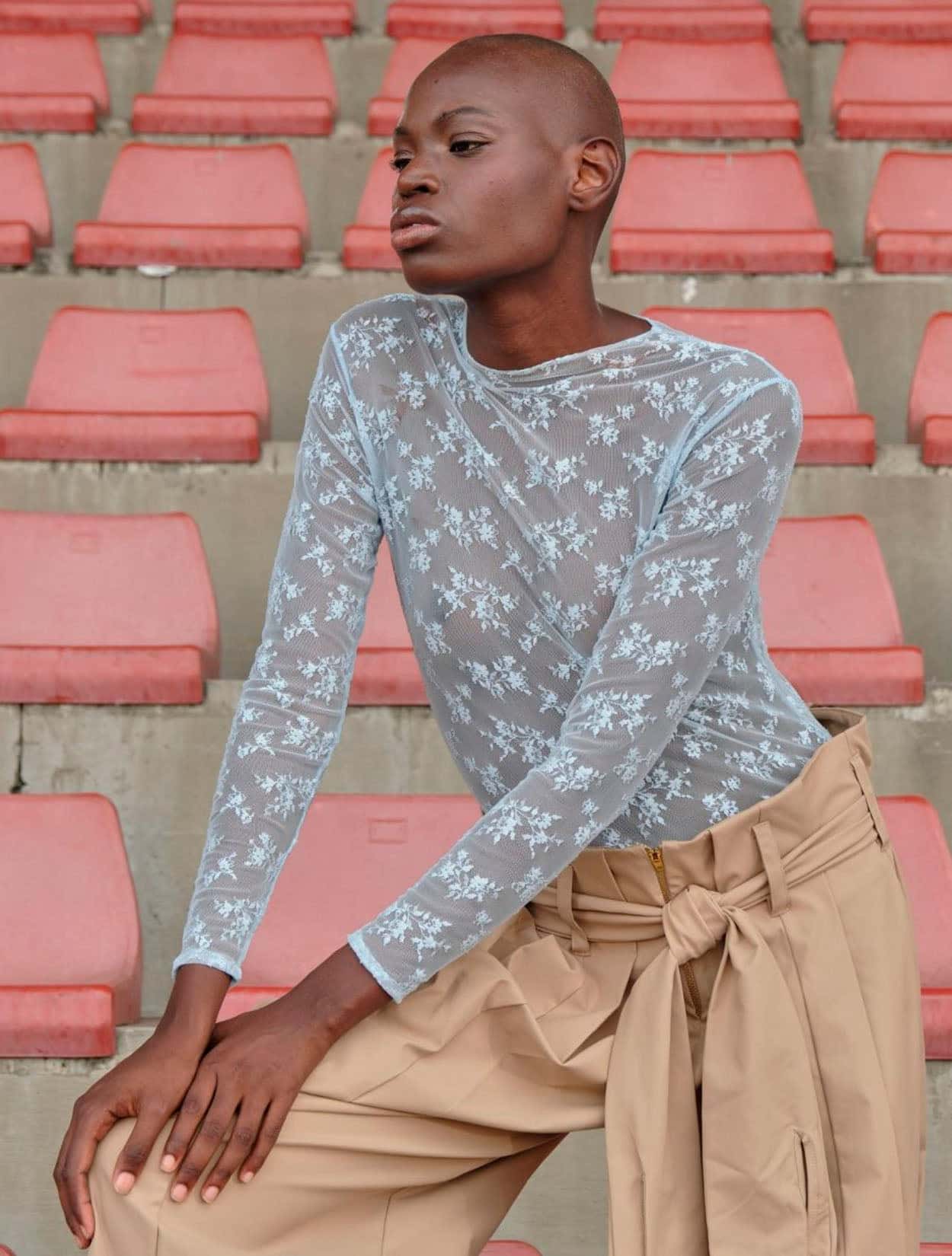 BLUSA MESH BORDADA - miniatura 3