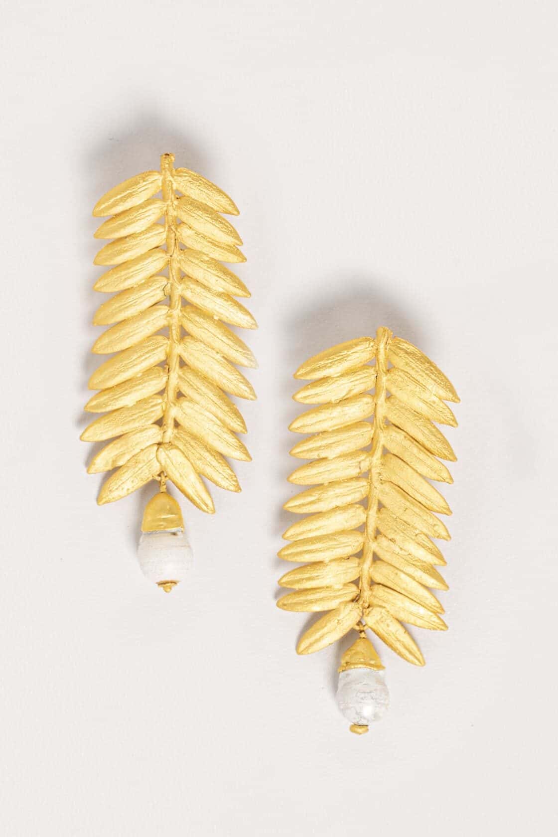 ARETES PINO ROMERÓN Y PERLA