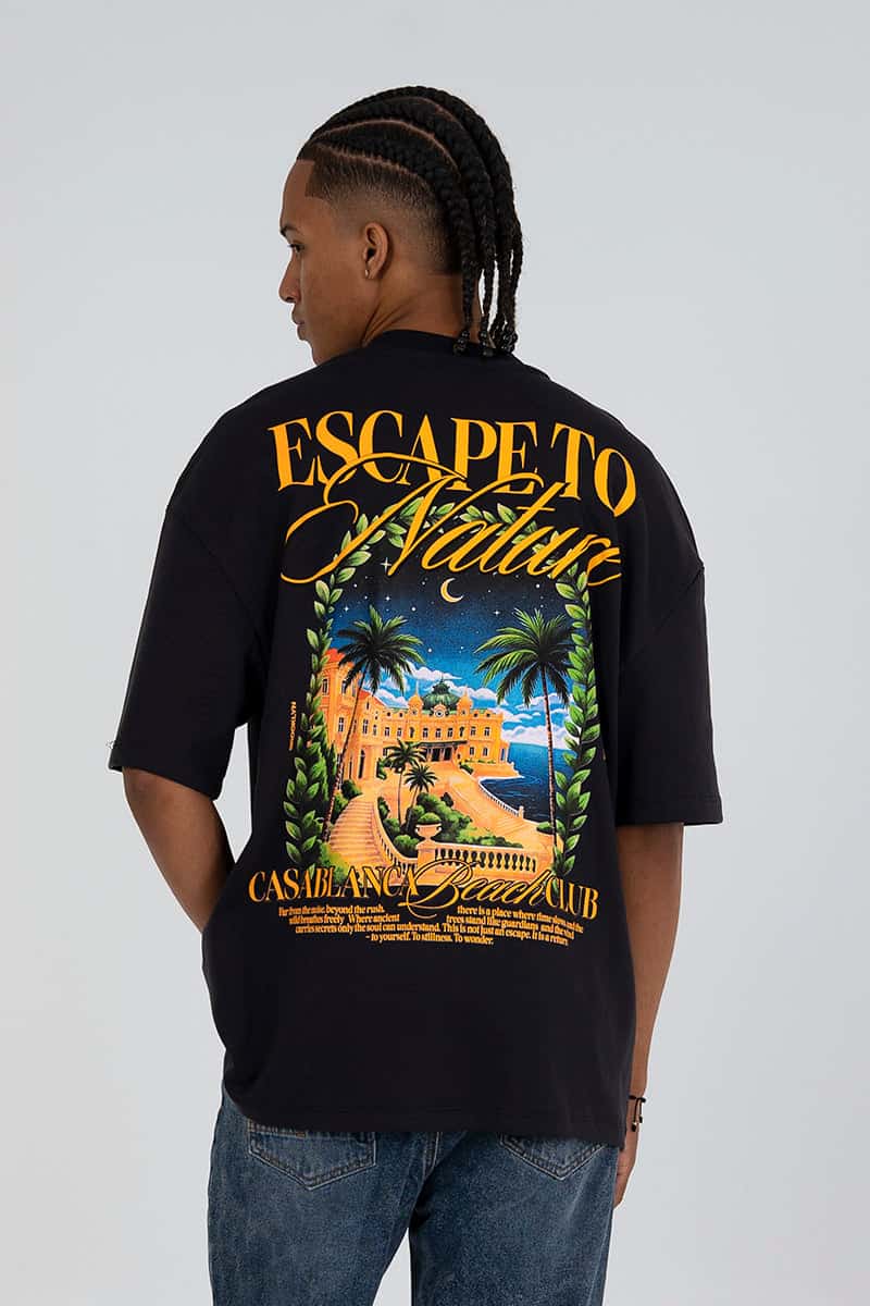 Camiseta oversize escape