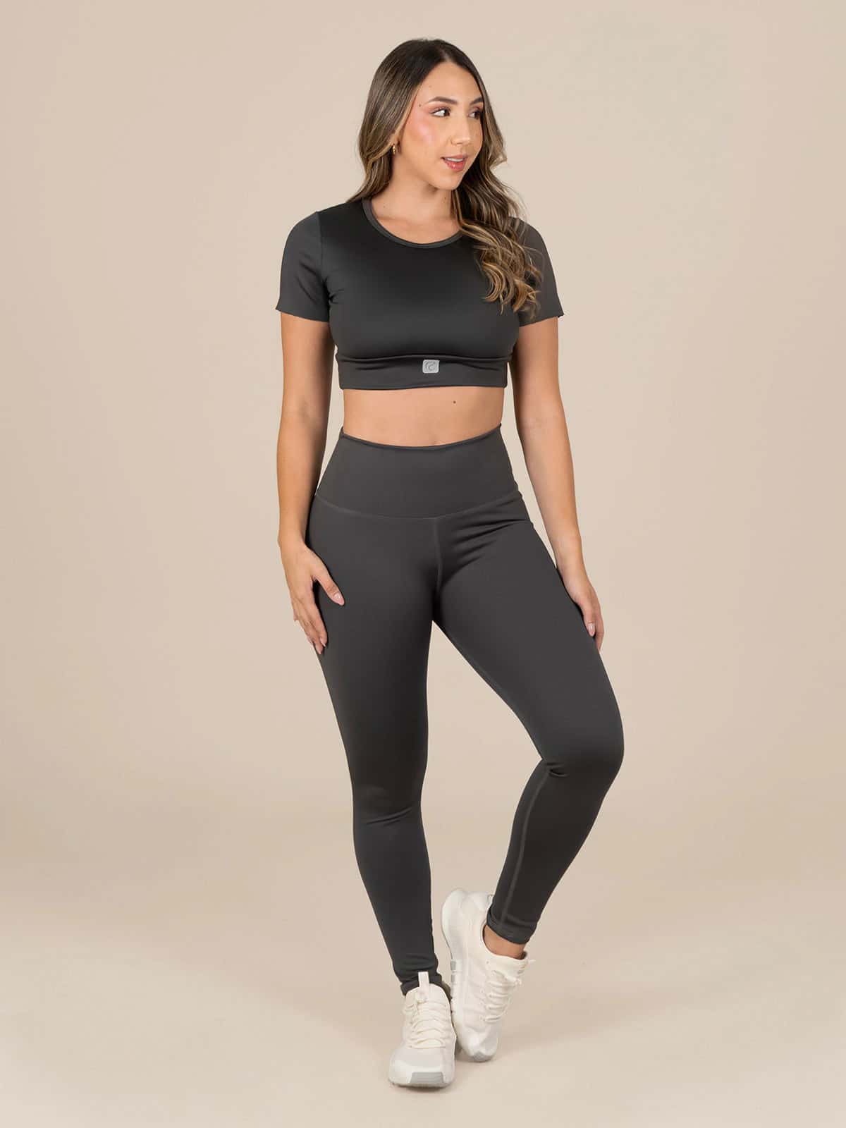 mora leggins set gris