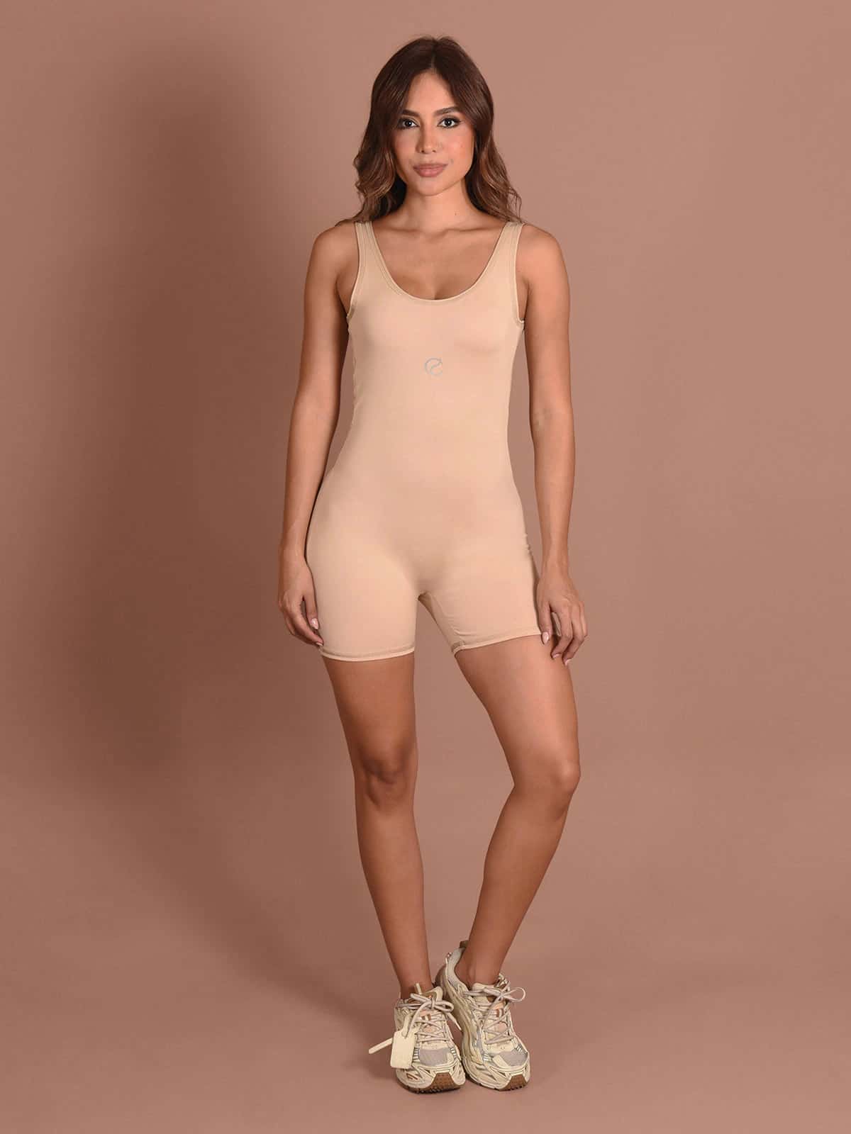 Enterizo abril beige