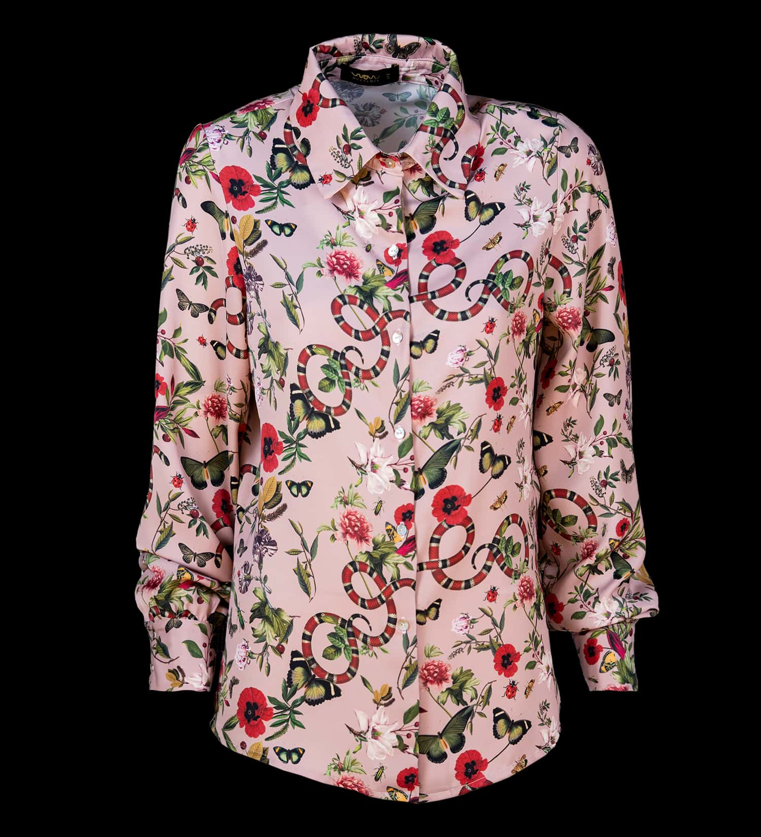 Blusa Camisera - Pink Serpent
