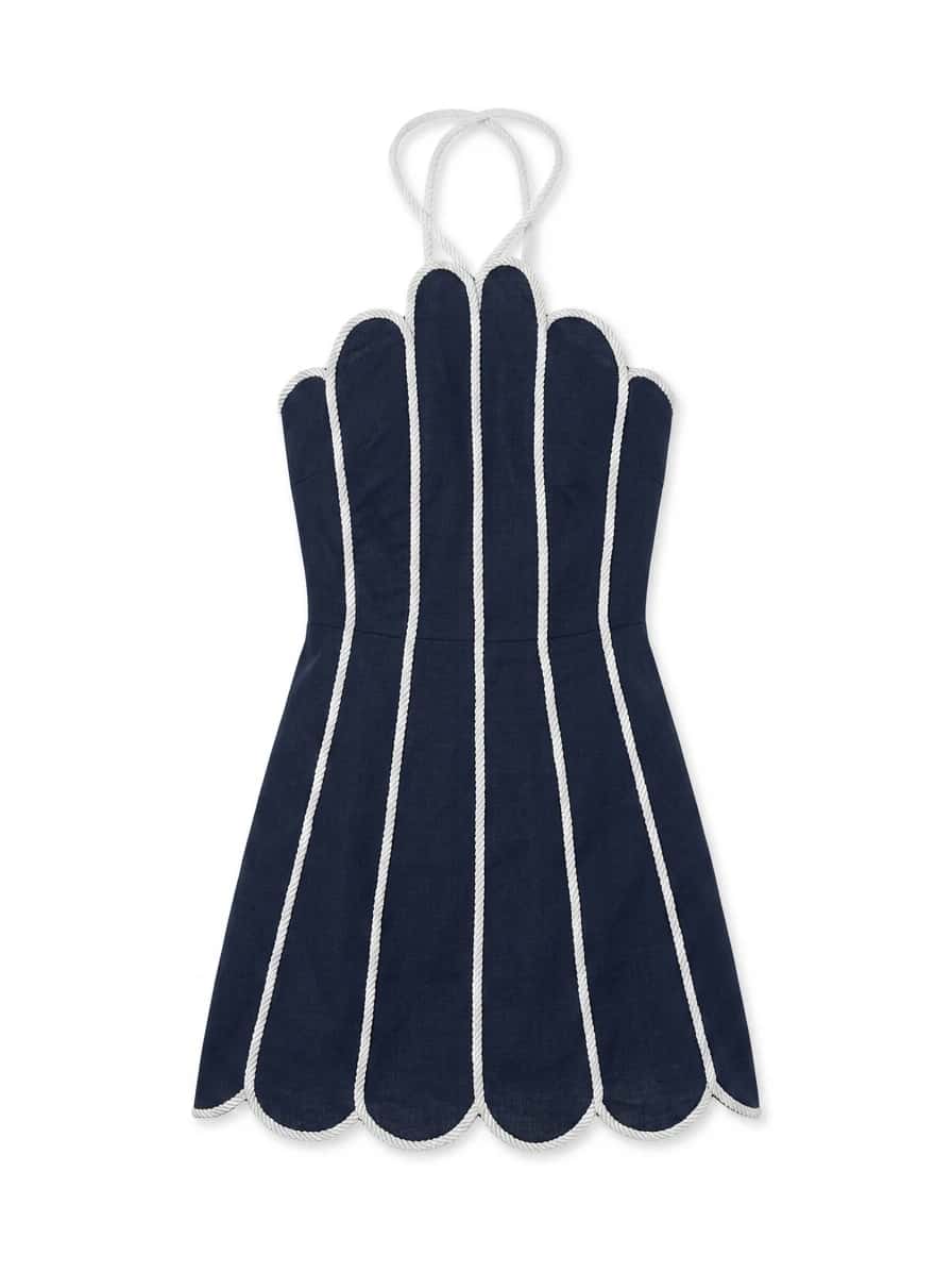 LENNY DRESS NAVY