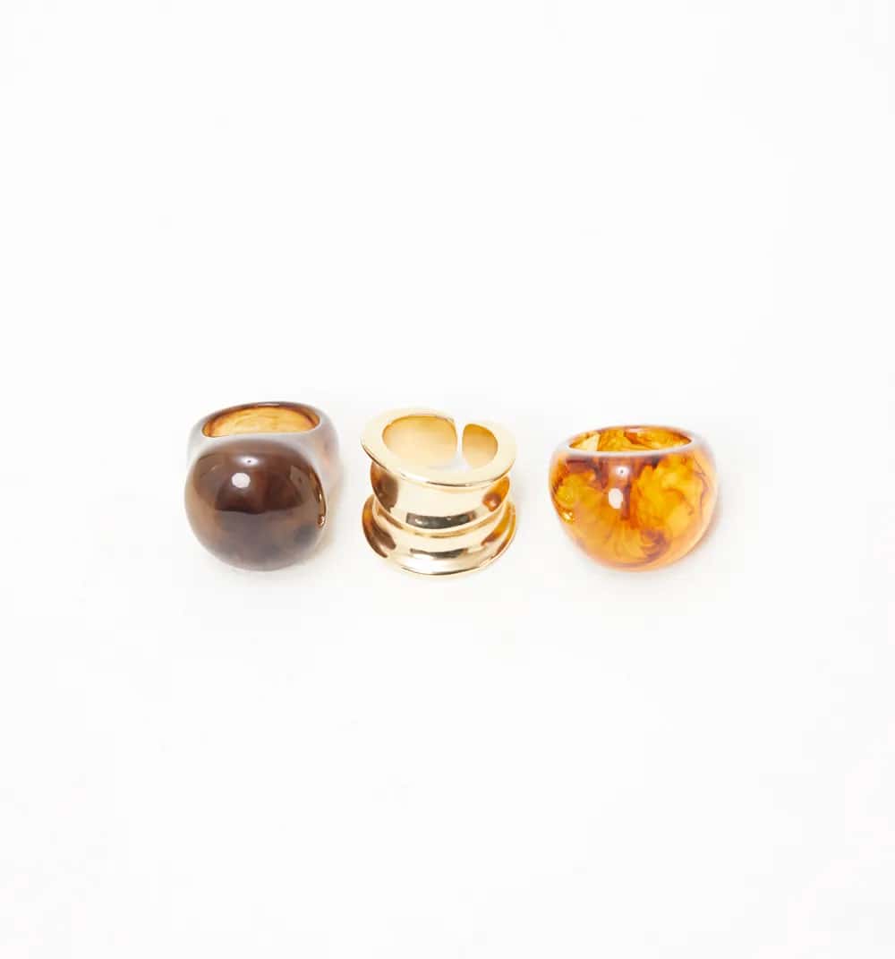 Anillos maxi set x3