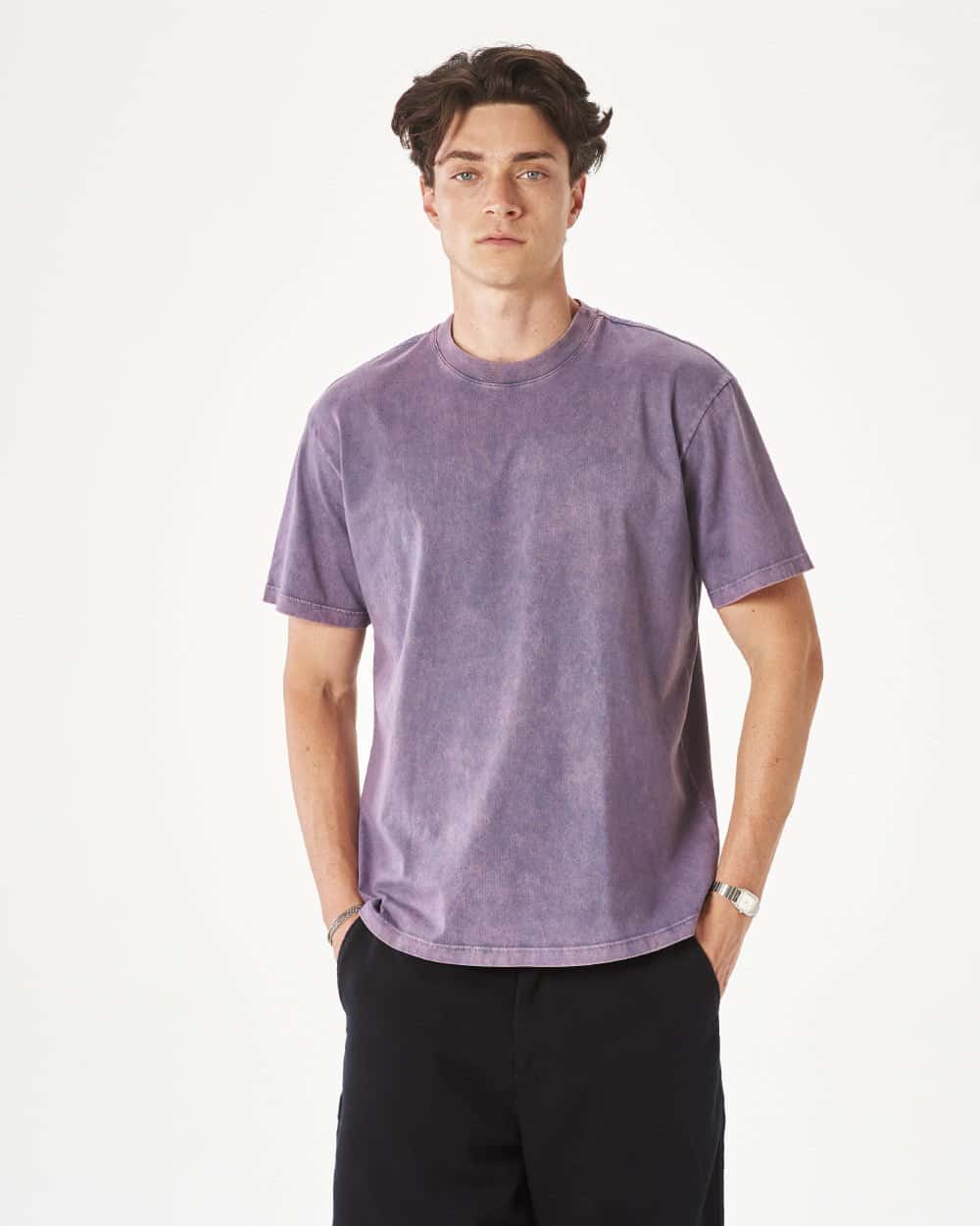 WASHED PURPLE TEE