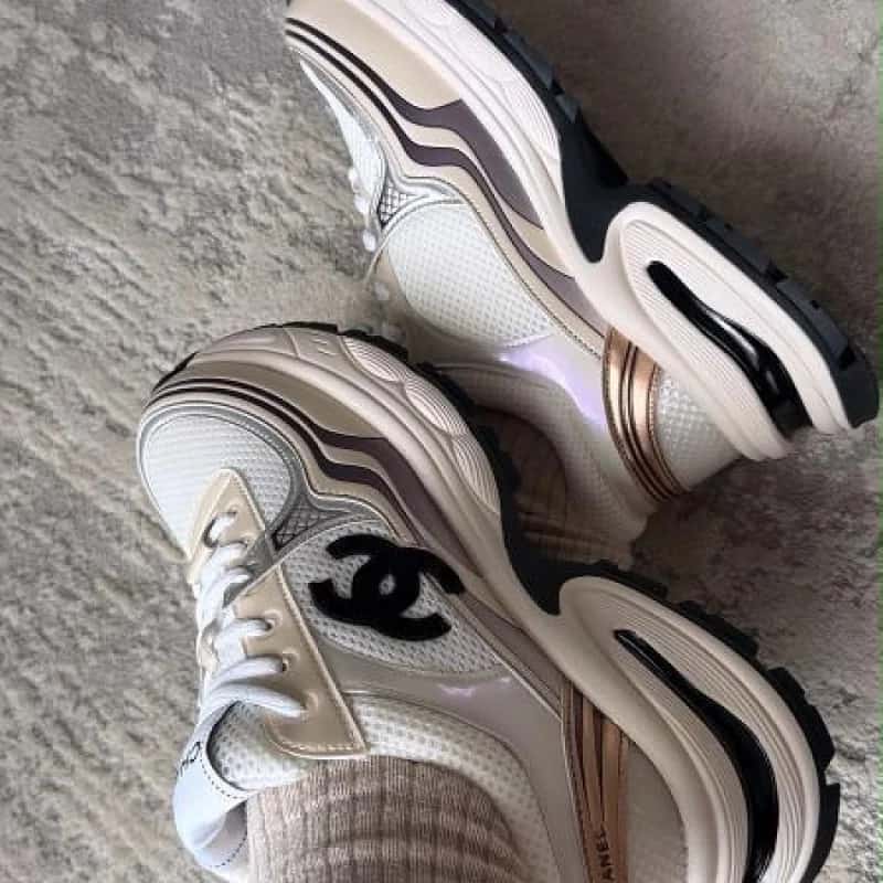 TENIS CHANEL PALO DE ROSA - miniatura 3