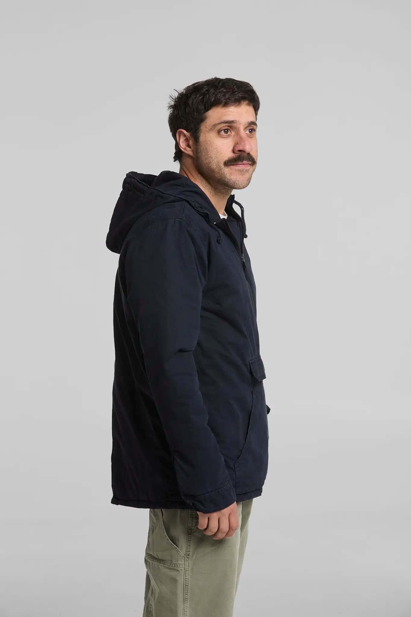 Chaqueta Anorak Azul Oscuro - miniatura 10