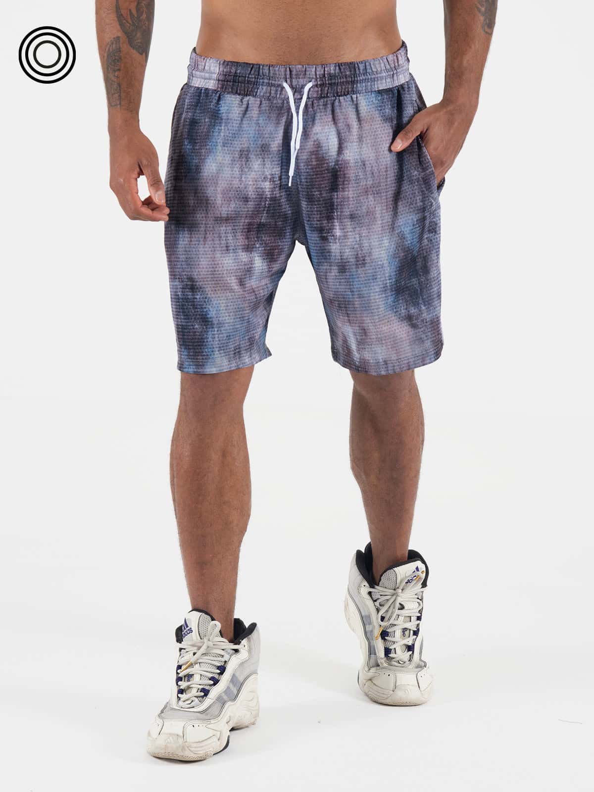 Pantaloneta basica hombre panal sublimada bro