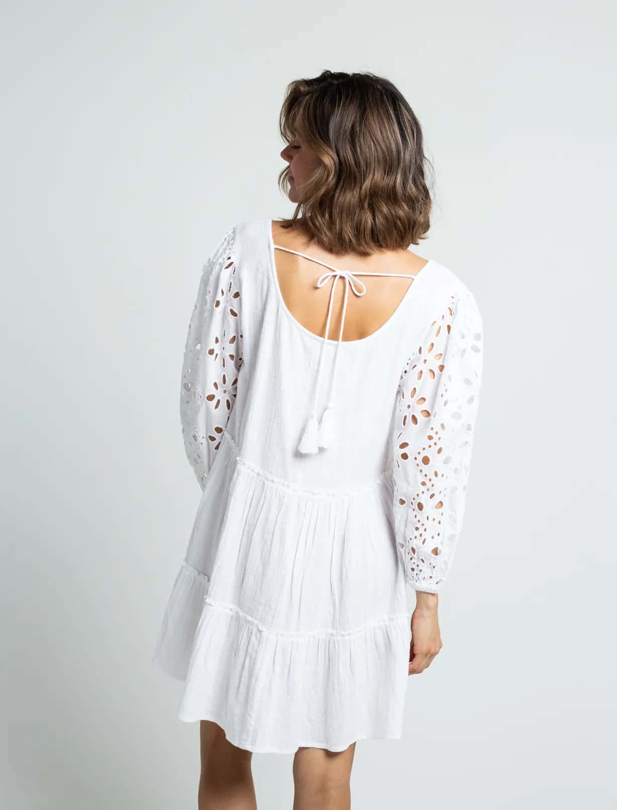Vestido de tela fluida