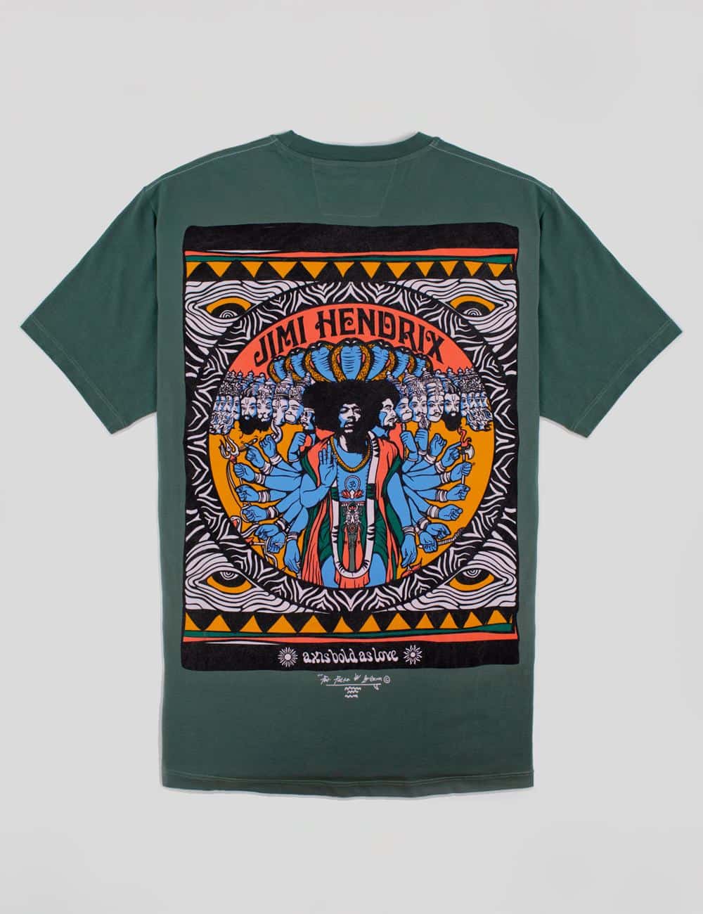 Camiseta Regular Fit Littler Wing verde pino Unisex