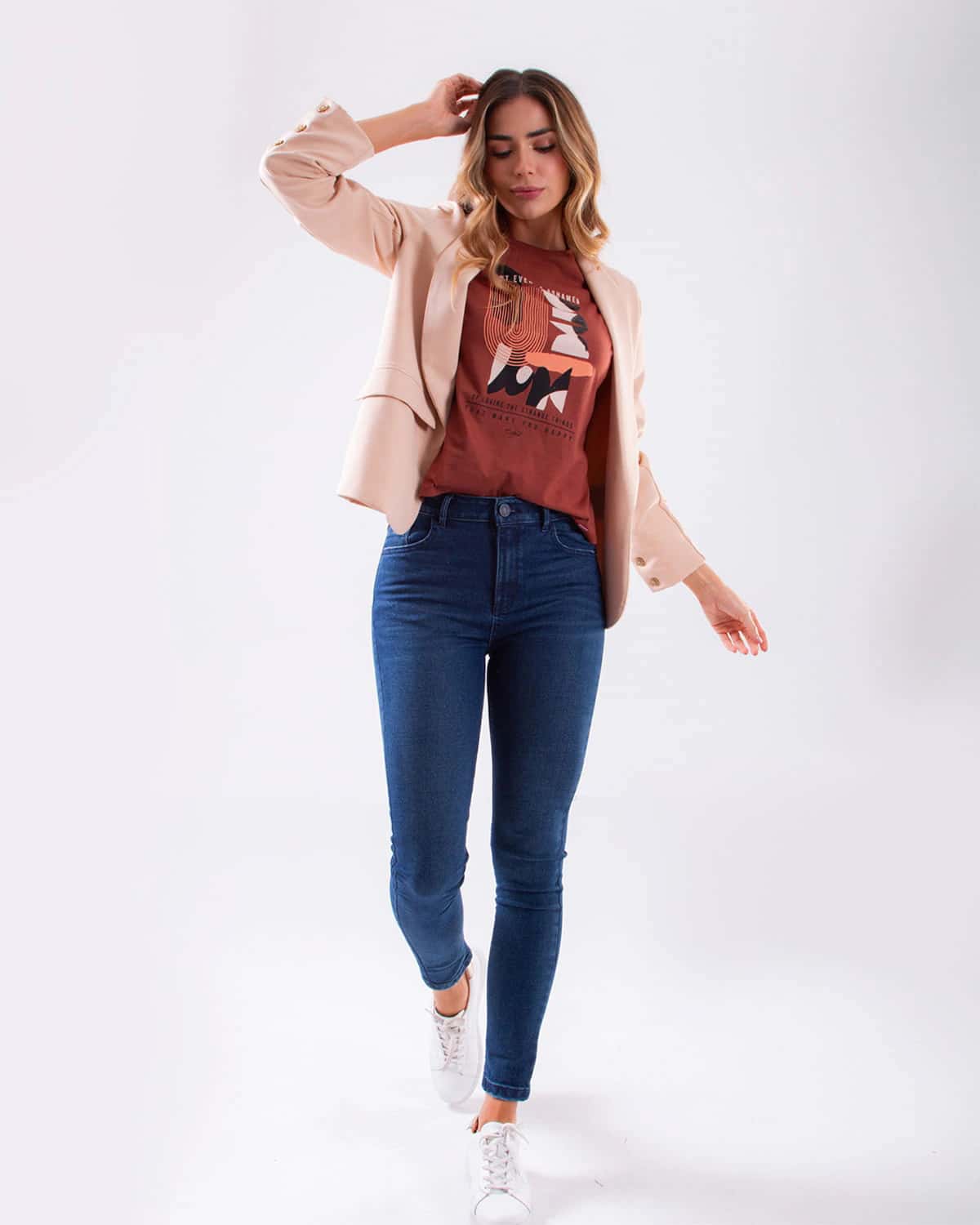 Blazer arena para mujer