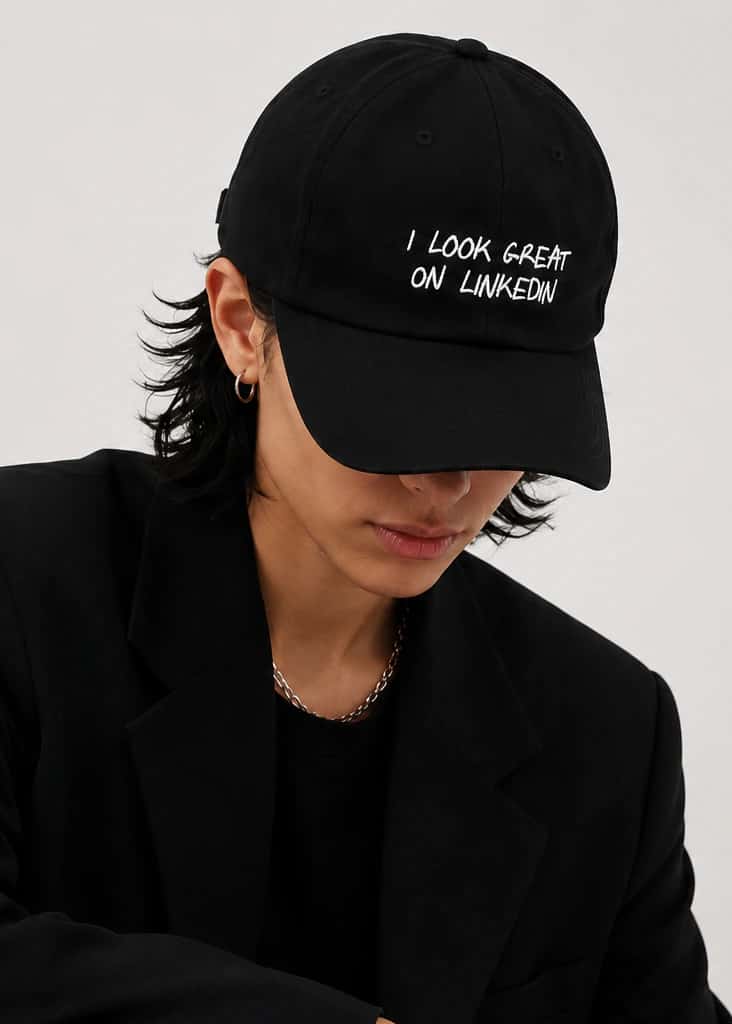 CTW Gorra Linked in negro