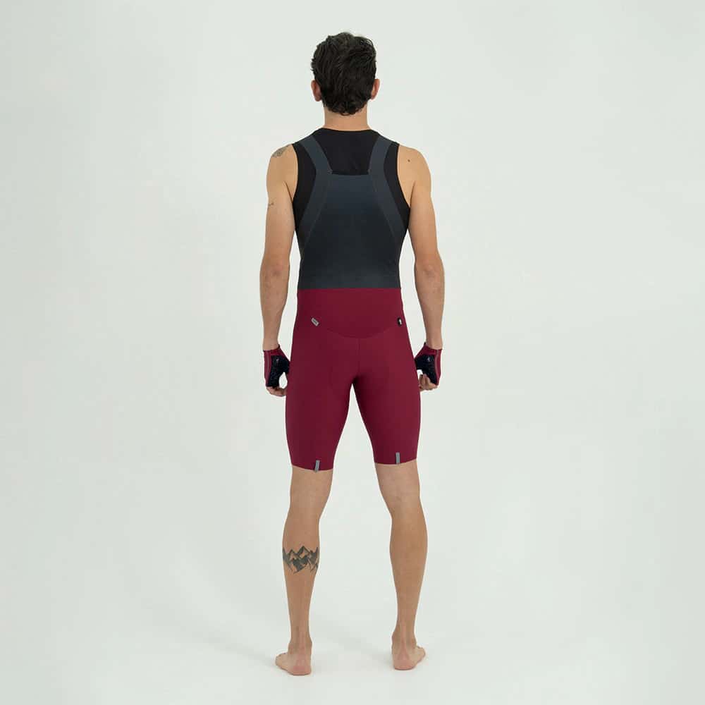 PANTALONETA CICLISMO TOSCANA 2.0 TERRACOTA PARA HOMBRE - miniatura 2