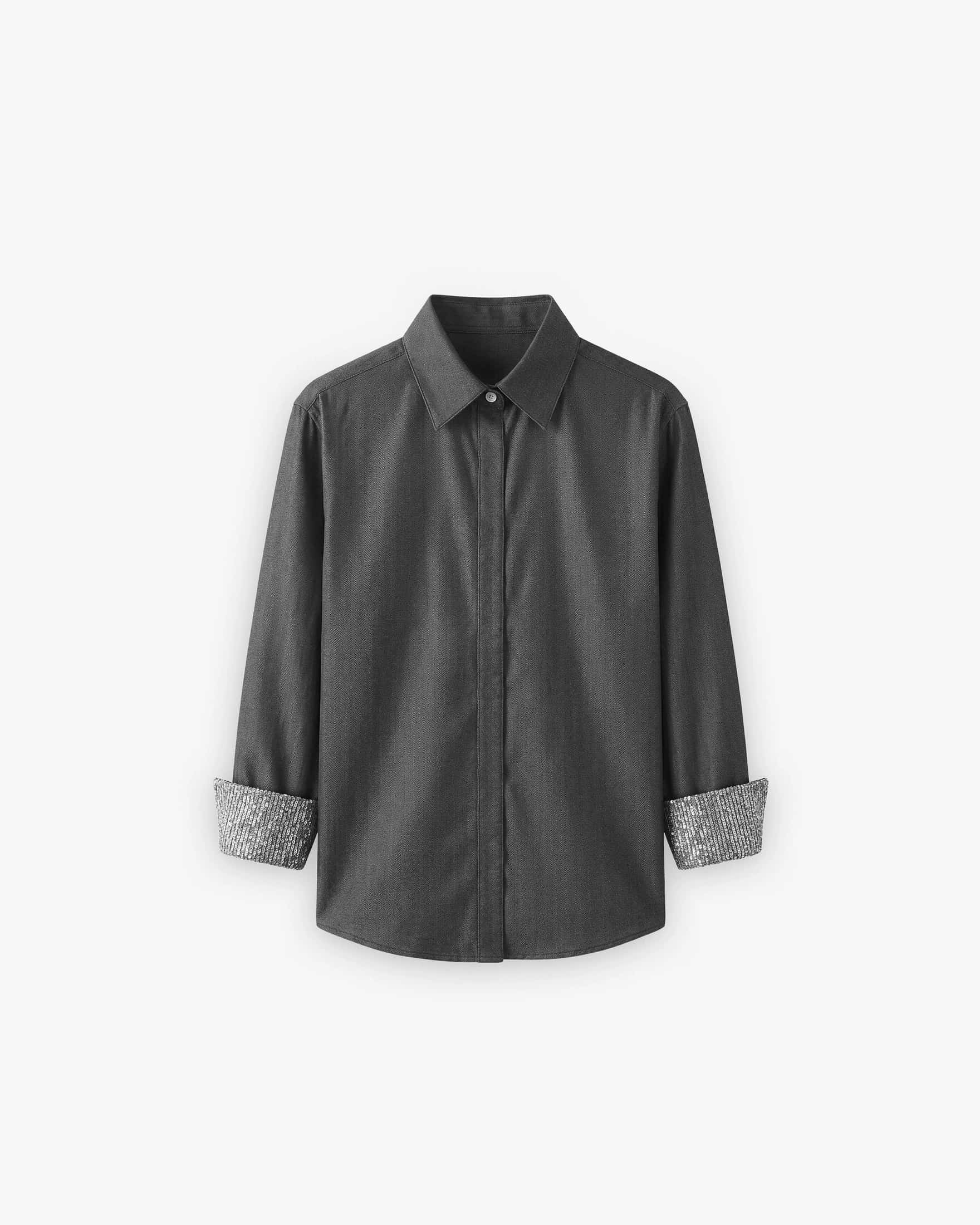 Dark Gray Twist Shirt