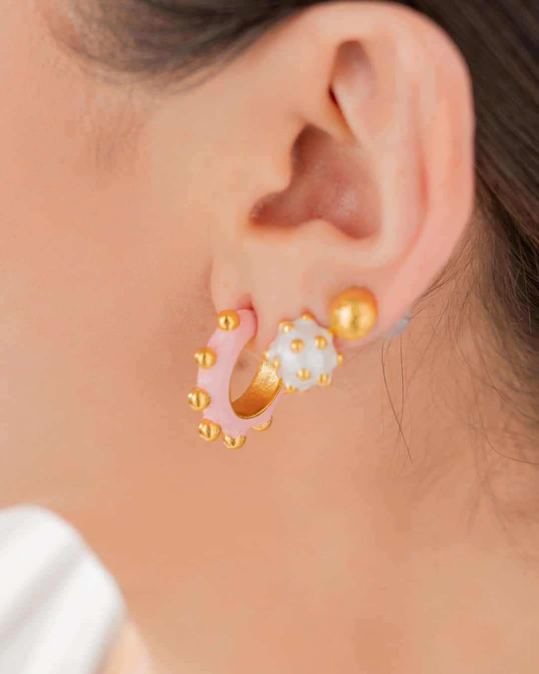 Set X3 Aretes Dots Pop