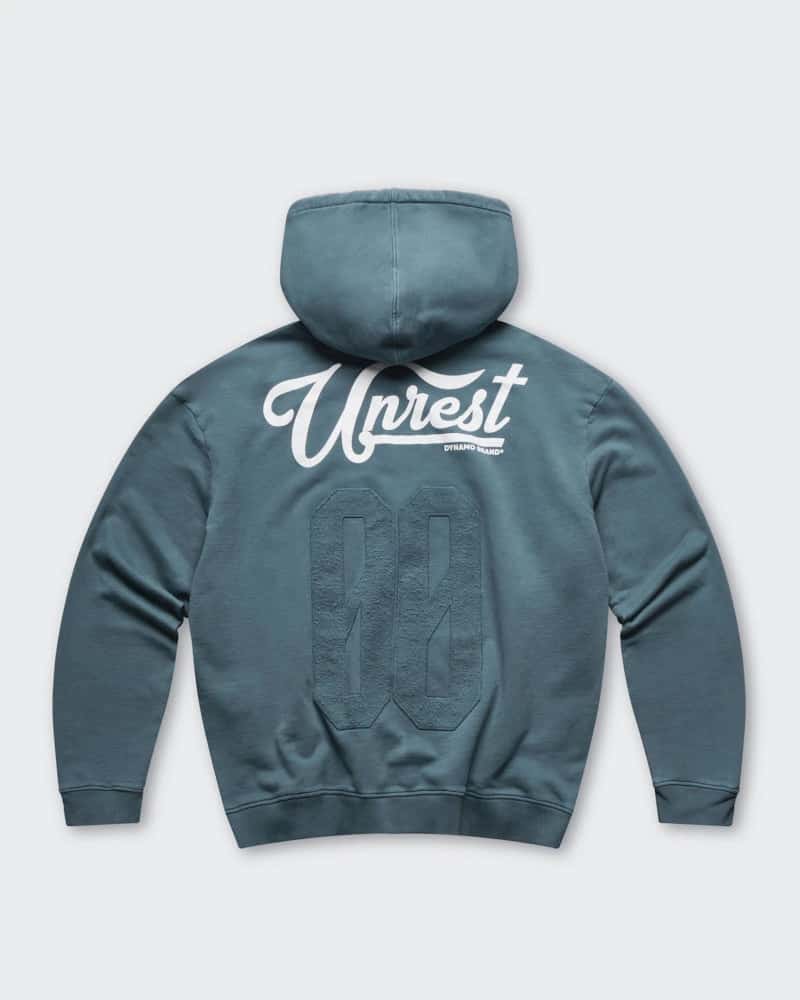 Hoodie Oversize azul Cloud Zip - miniatura 1