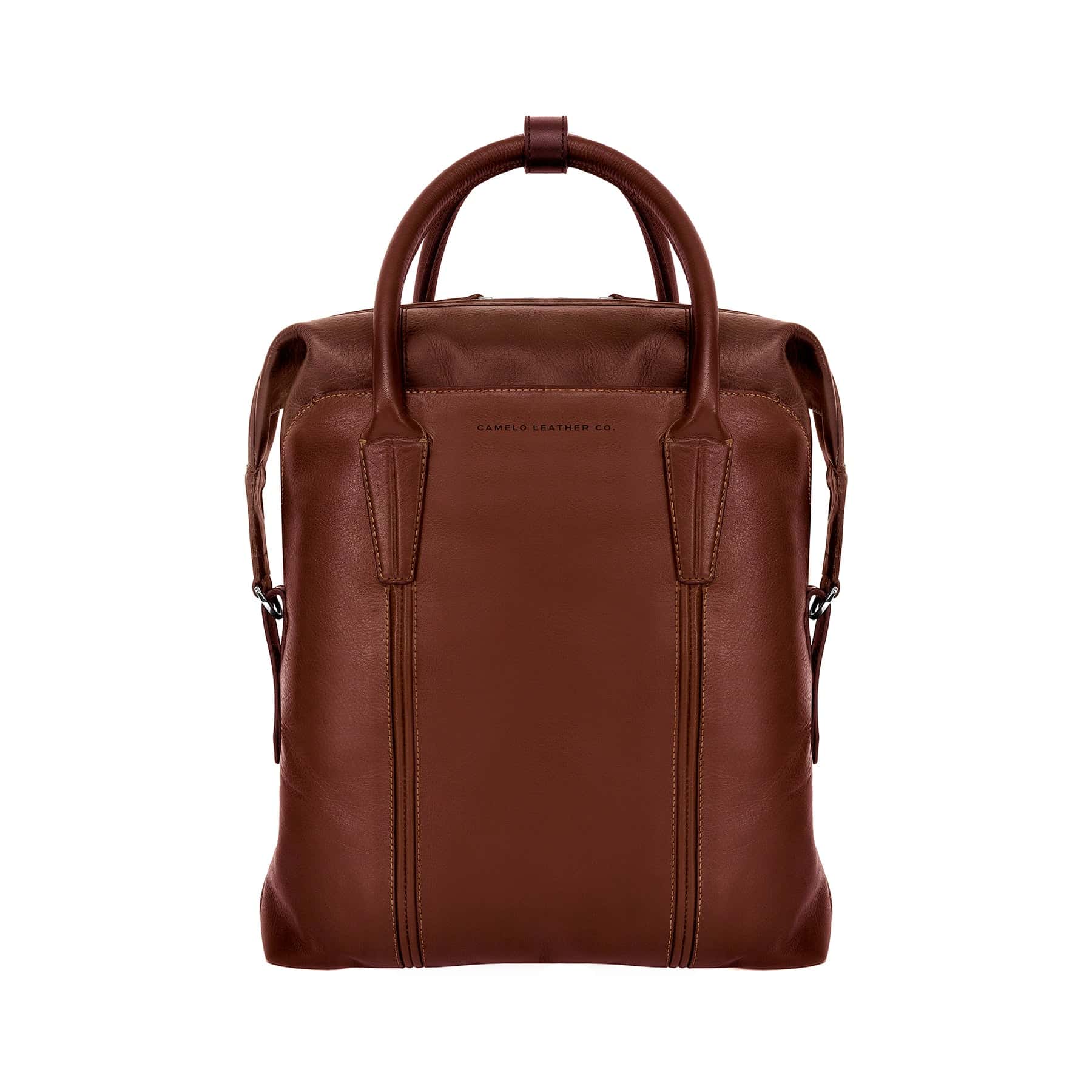 Heritage Backpack / Handbag Pull Up Cognac