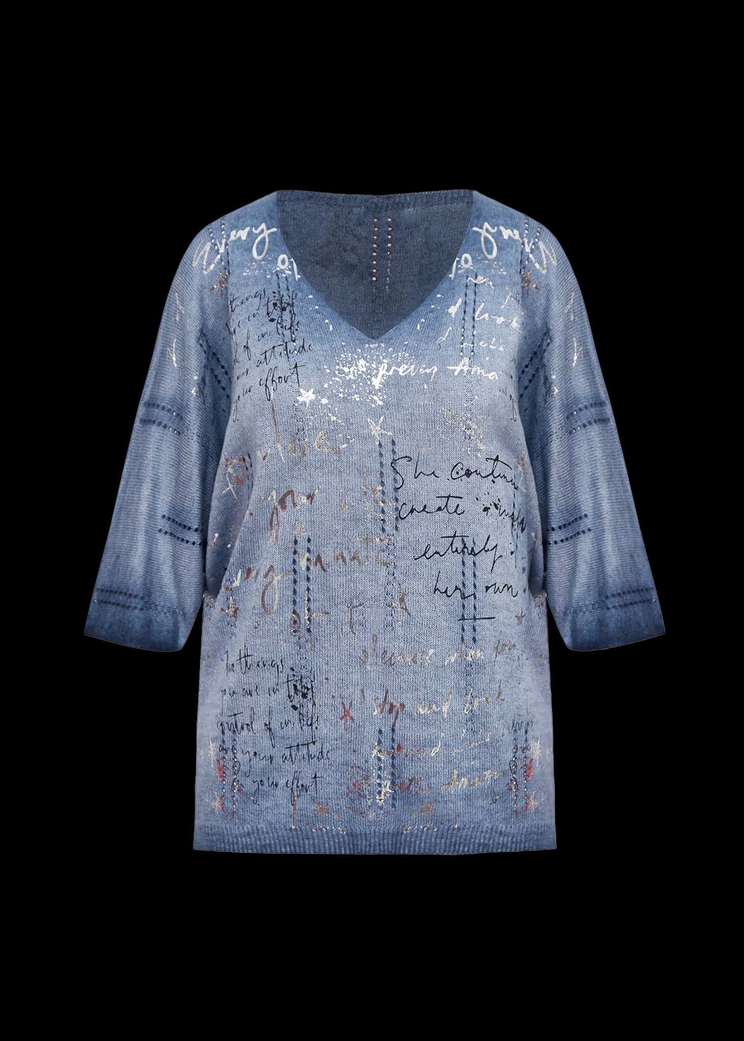 Blusa Brooklyn  Azul