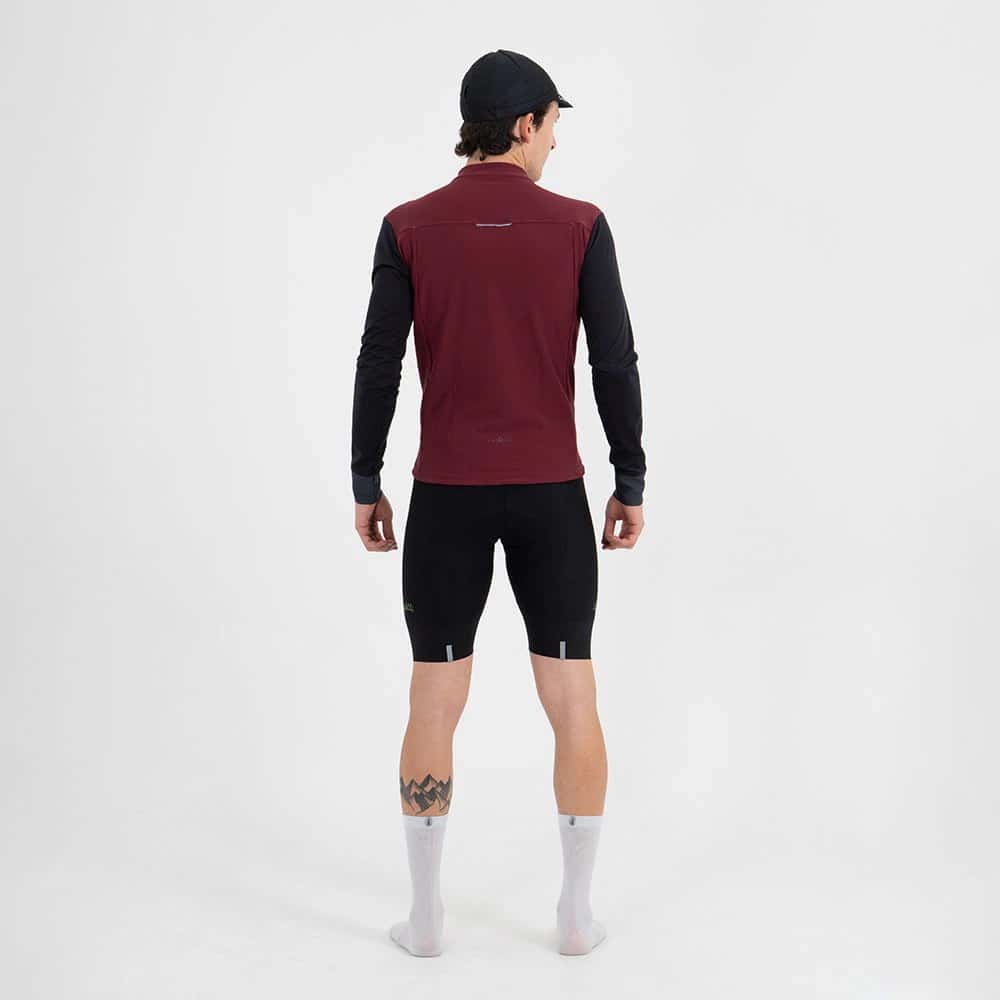 CHAQUETA CICLISMO THERMALTECH WINE UNISEX - miniatura 2