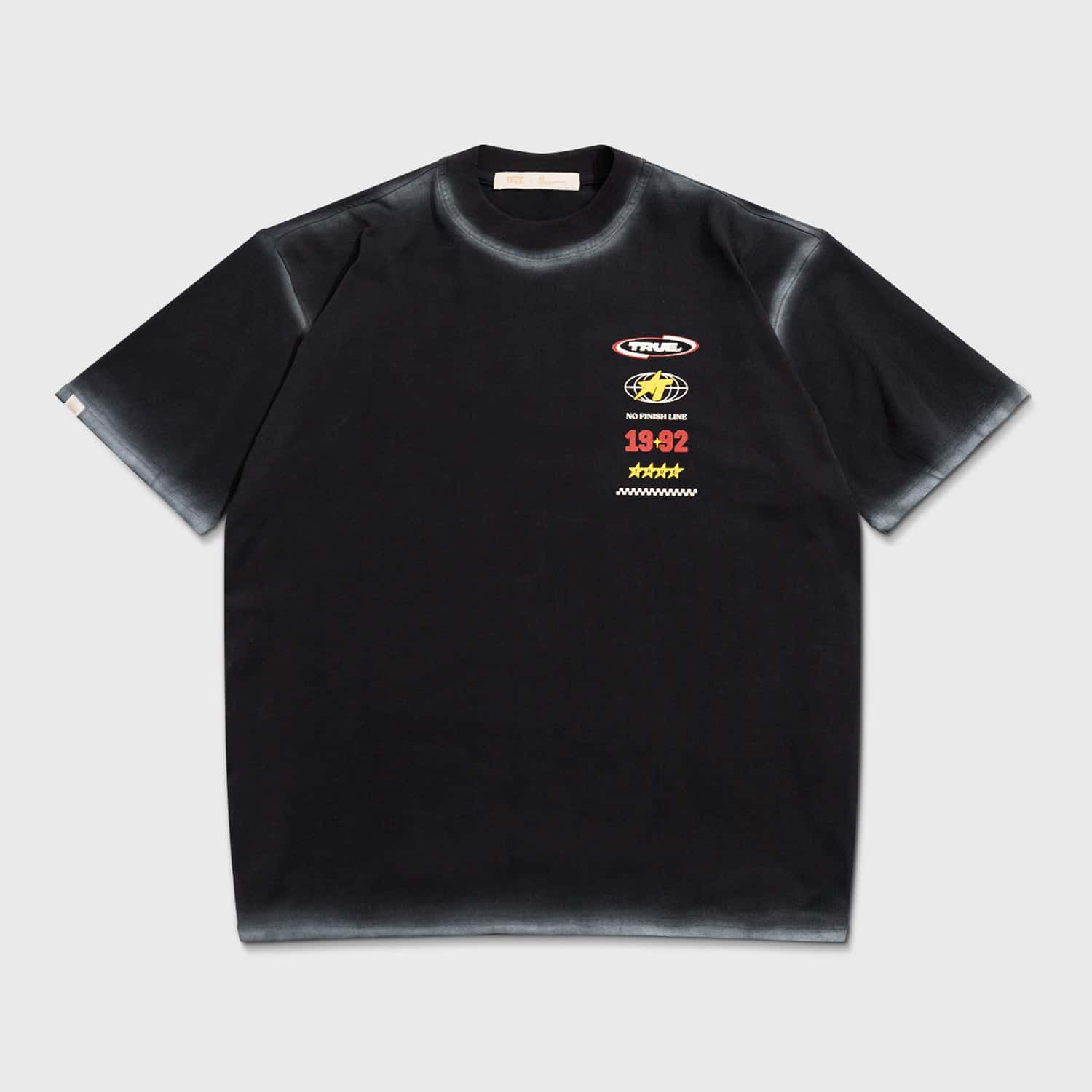 No Finish Line Oversized T-Shirt - Black