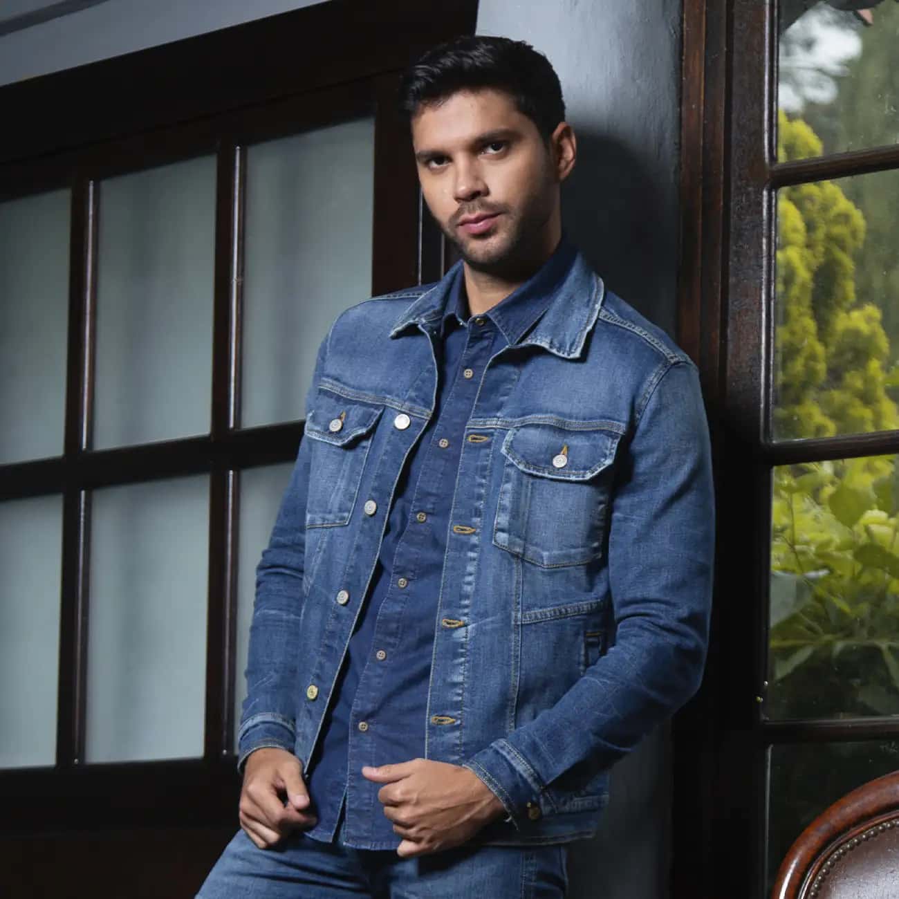 Chaqueta Denim Clasica Regular Italy