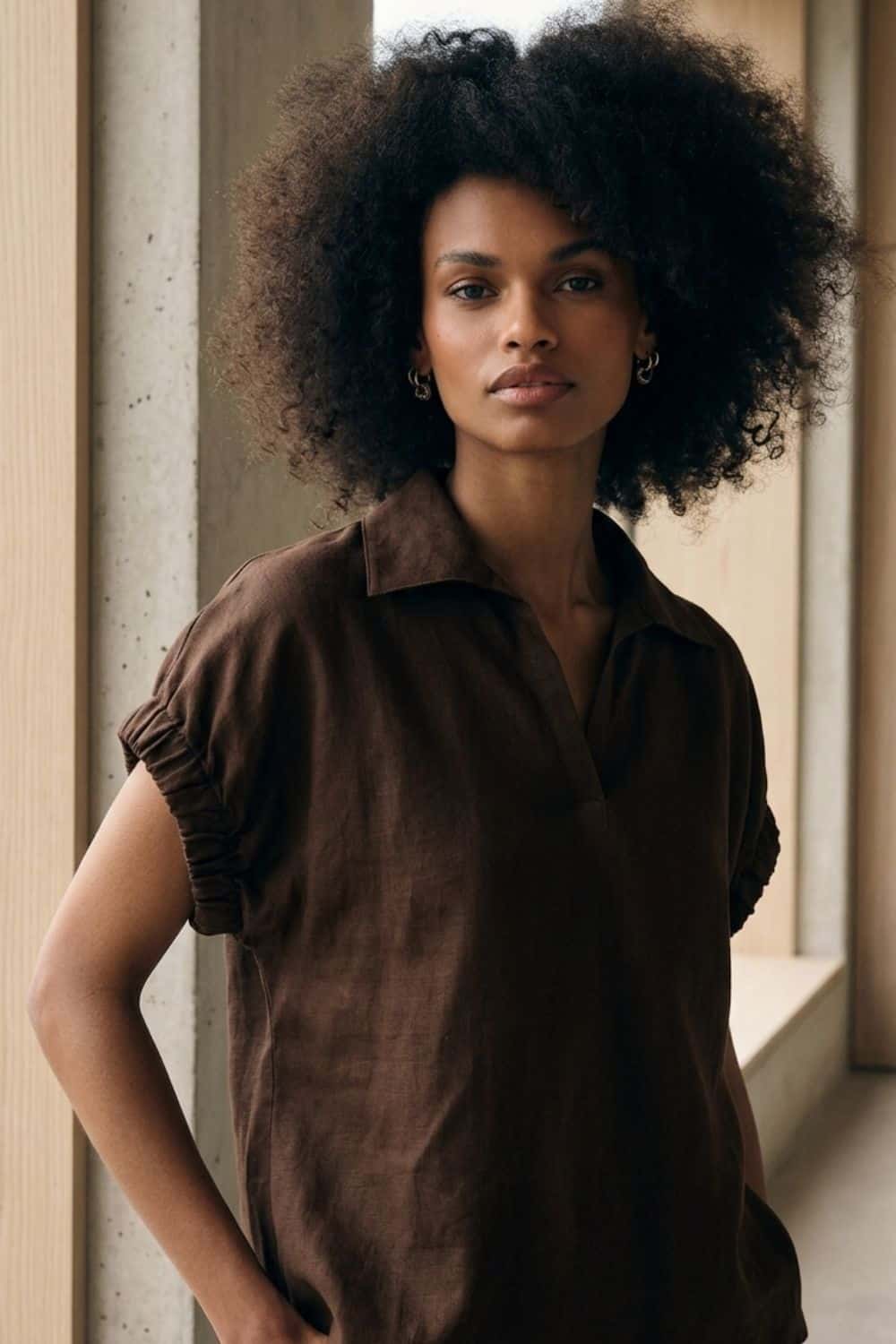 Blusa janine brown