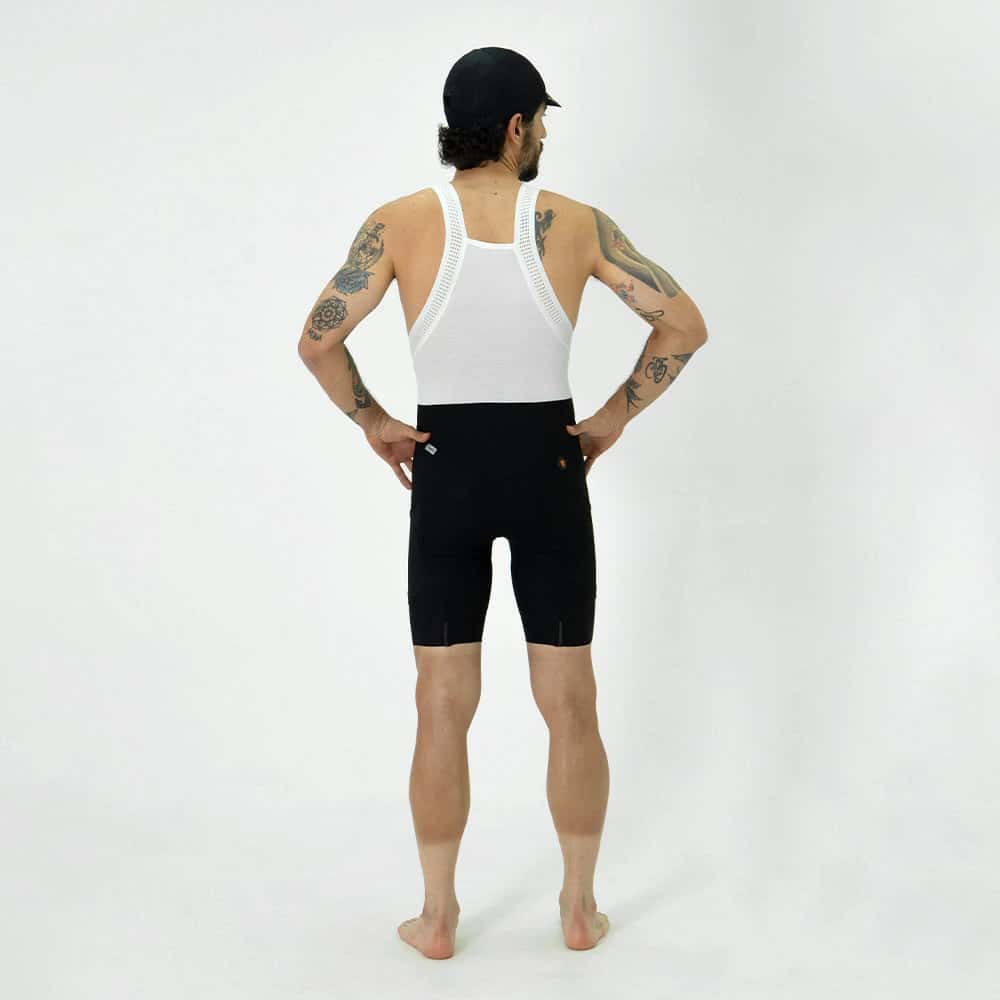 PANTALONETA CICLISMO EVANS CARGO NERO PARA HOMBRE - miniatura 2