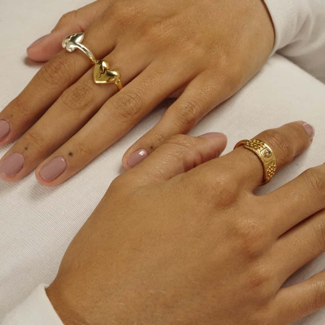 Anillo I'm Okay Oro - miniatura 2