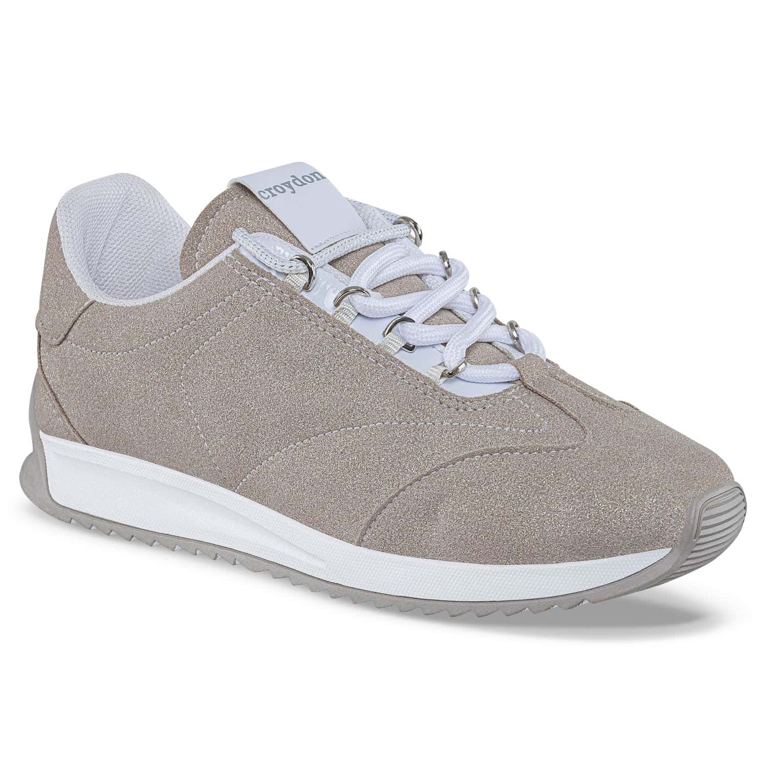 Tenis Urbanos Azaleya Beige Croydon Para Mujer
