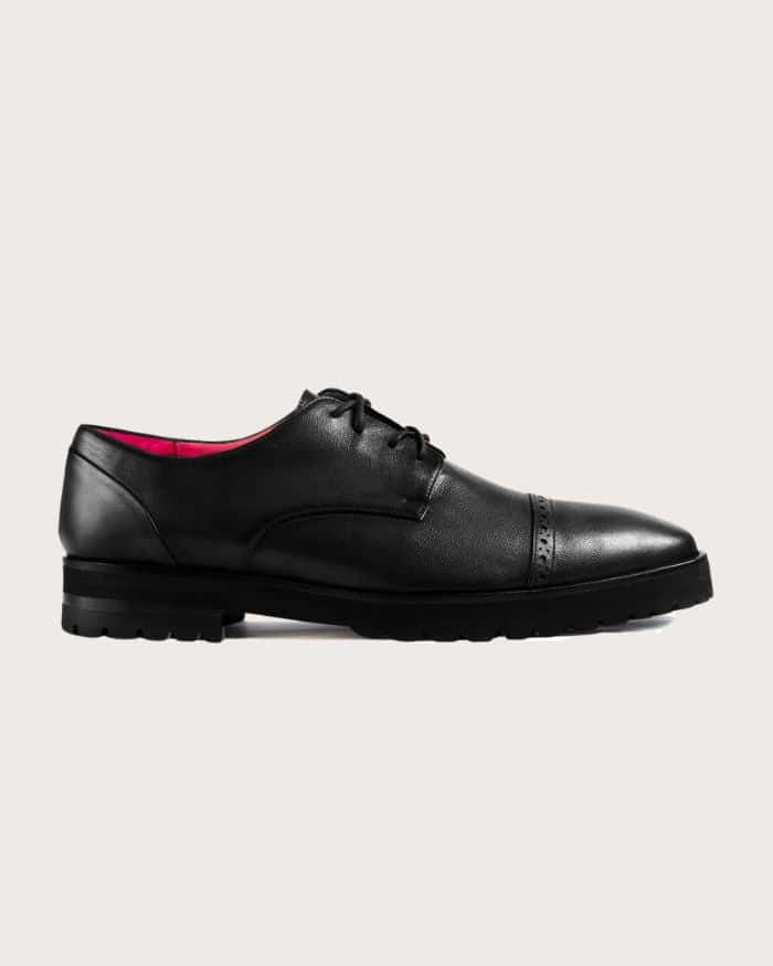 Oxford Cesare Negro Suela Ultraliviana