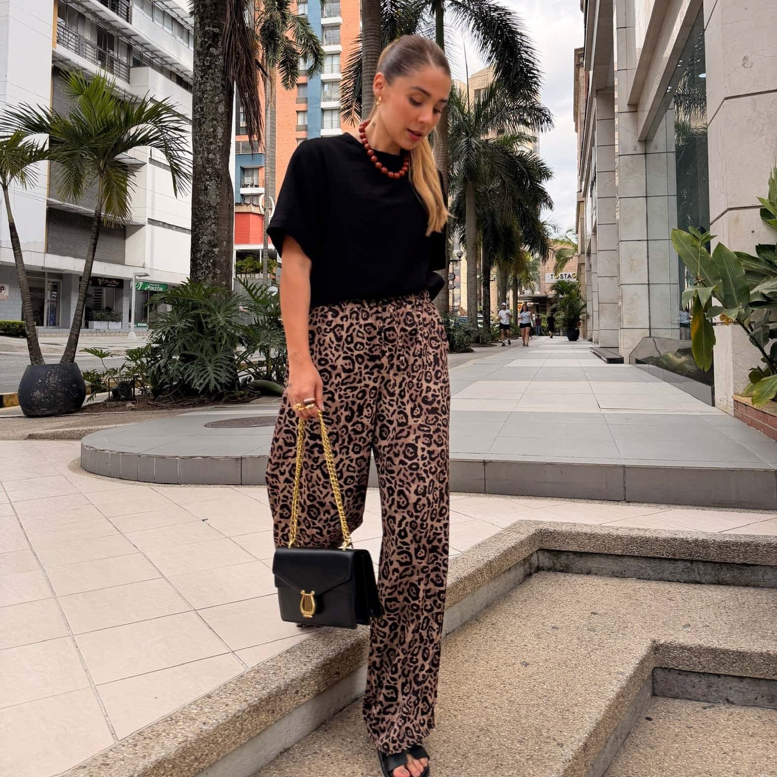 Pantalón Leopardo