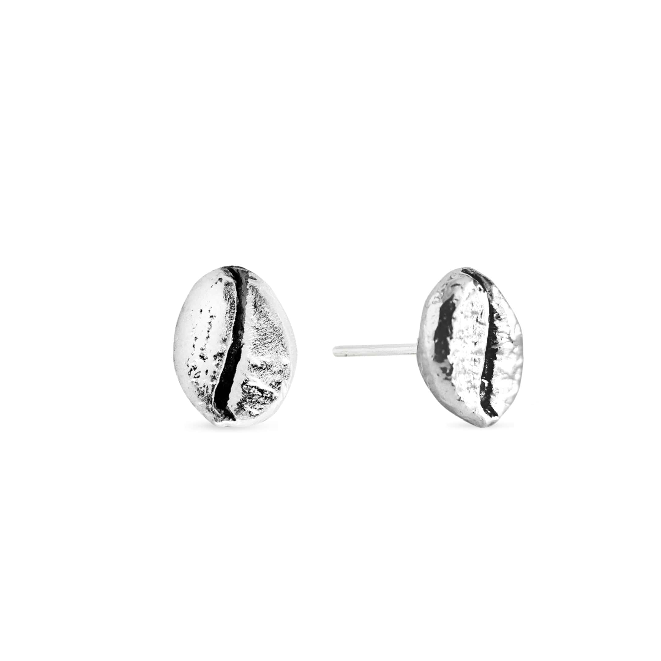 Aretes Café Iberic en plata envejecida