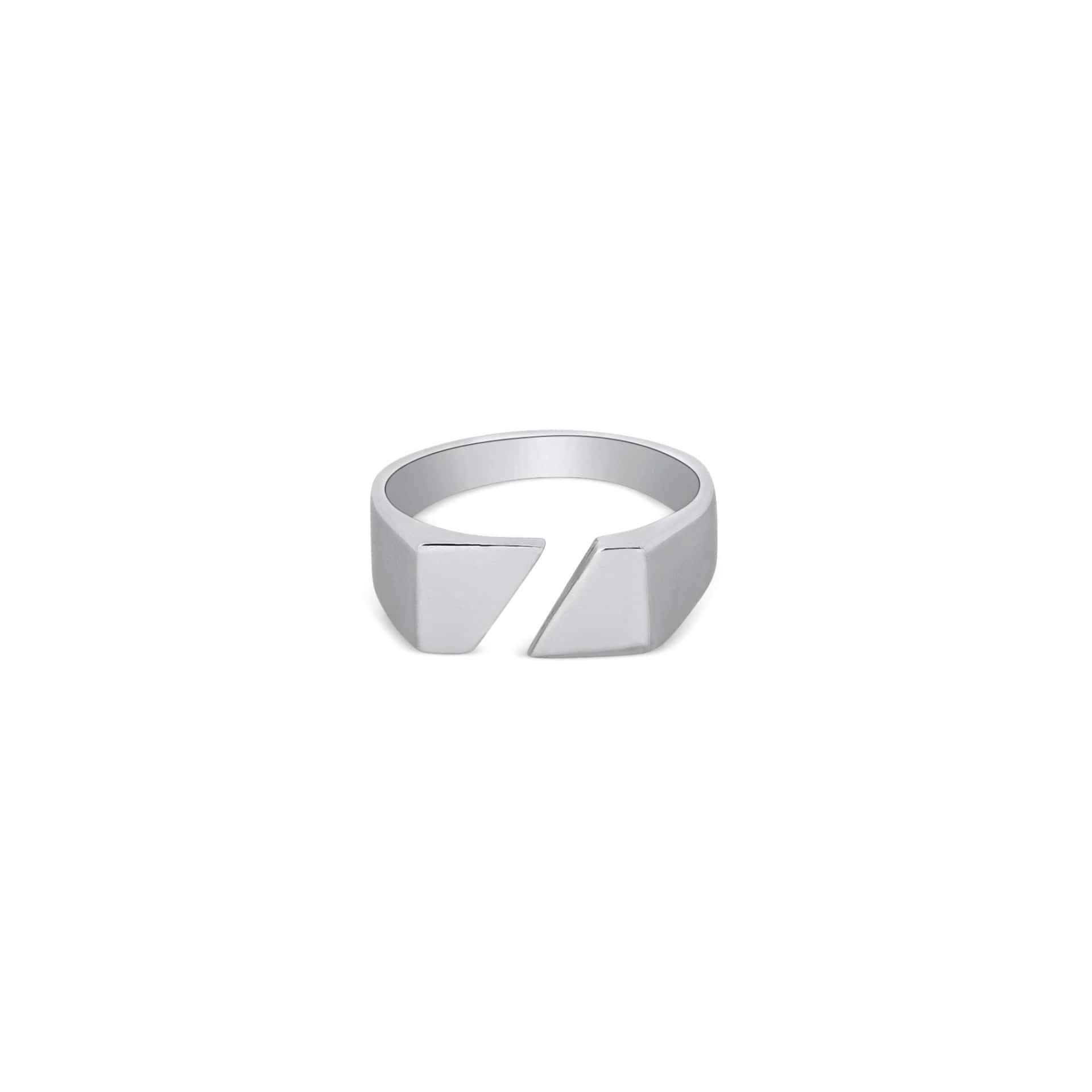 SPLIT B4 | ANILLO EN PLATA LEY 950