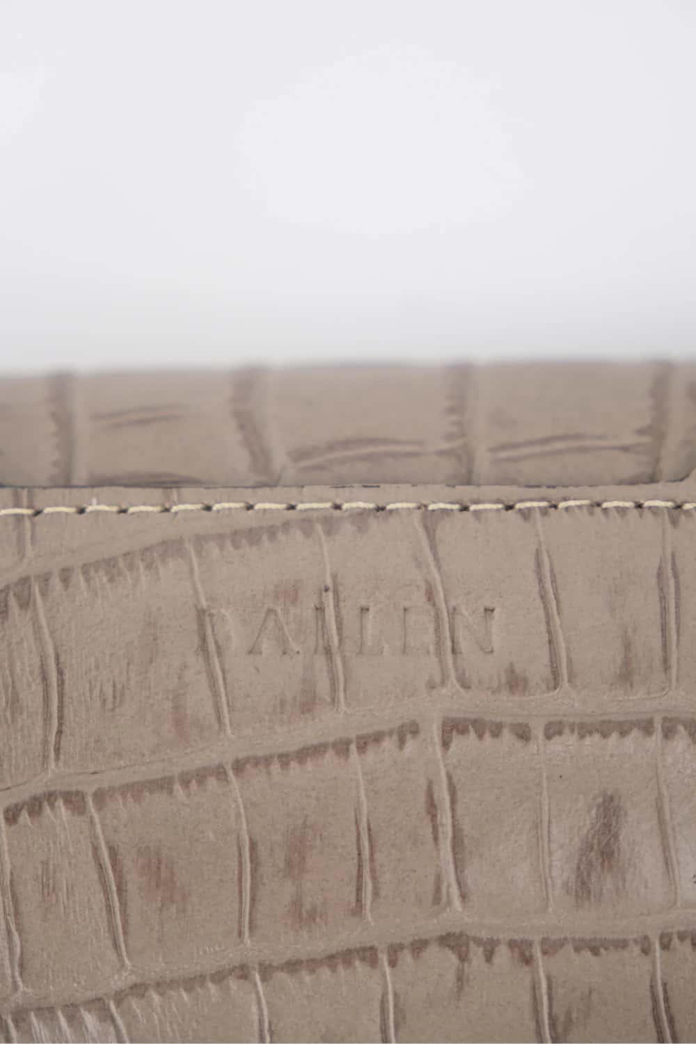 POCKET WALLET - TAUPE CROC - miniatura 5
