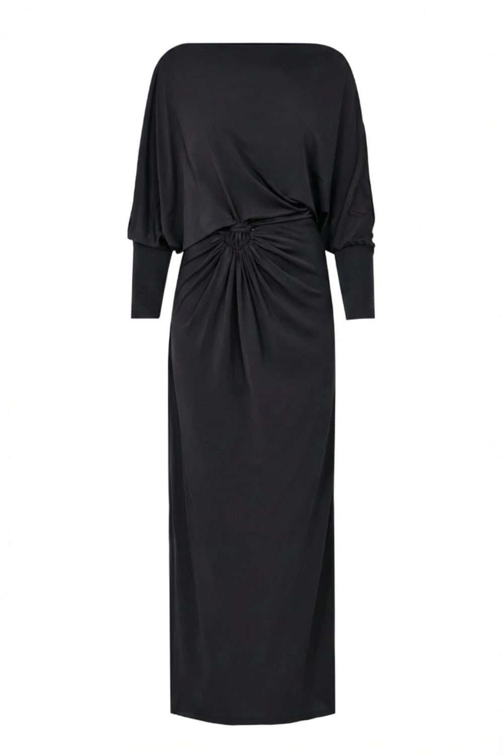 Vestido monte fuji negro
