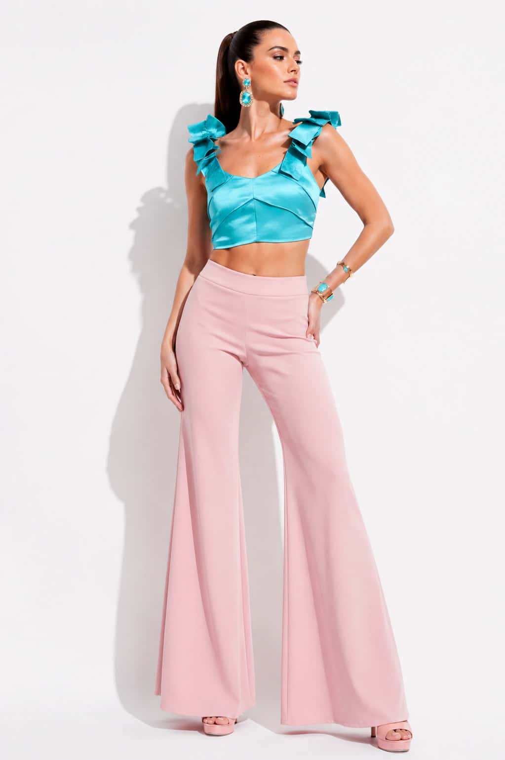 Pantalón Kristal Rosado